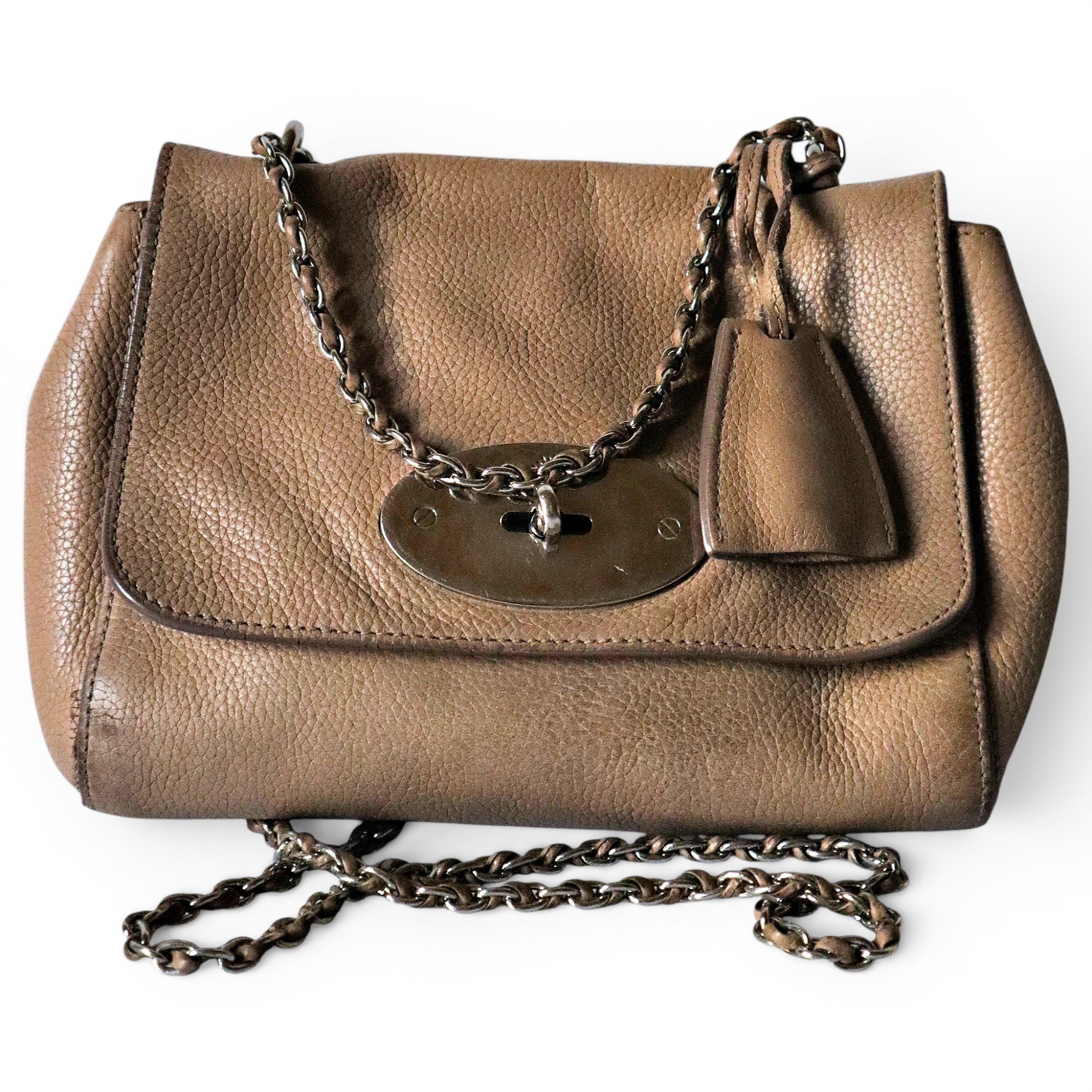 Lily leather handbag