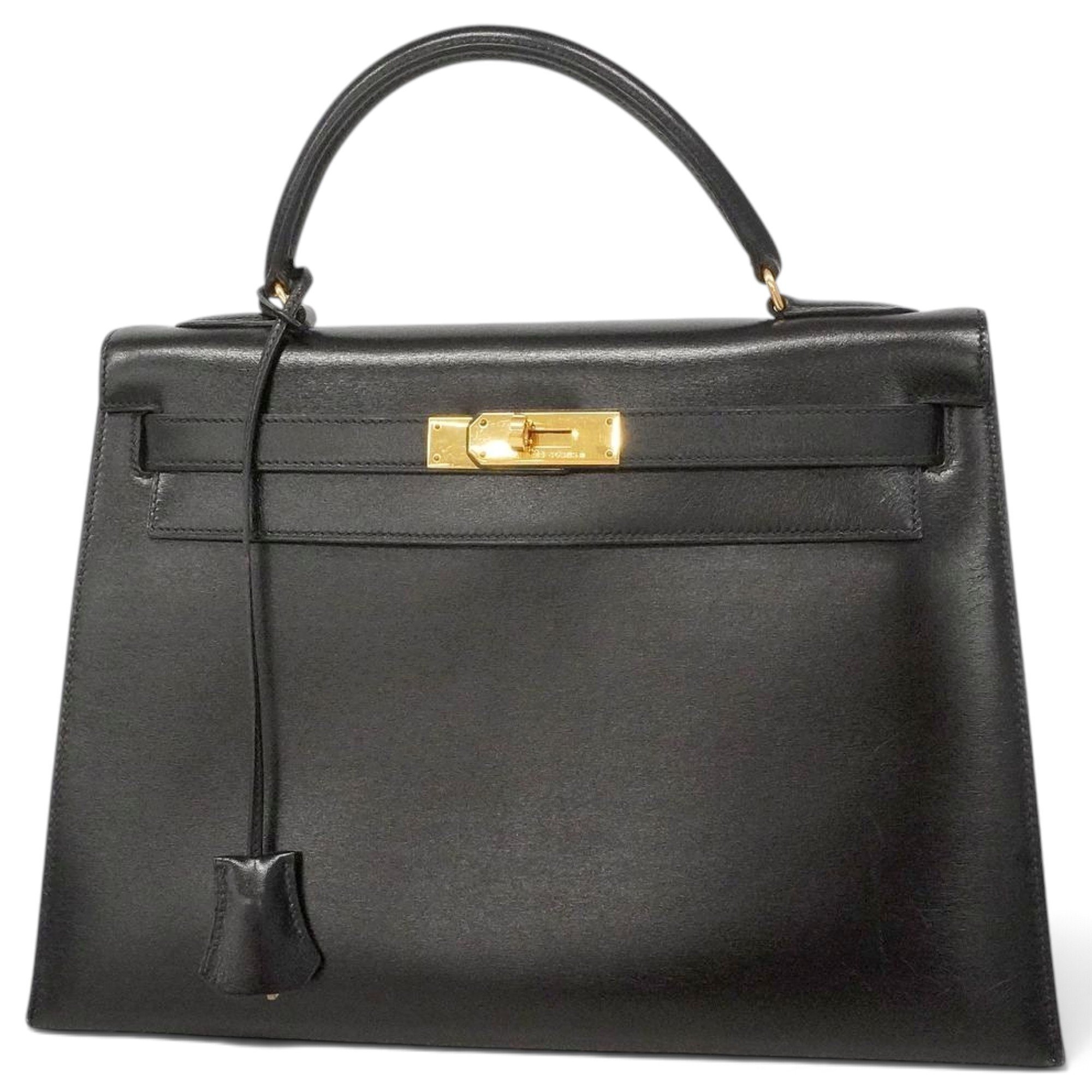 Kelly 32 leather handbag