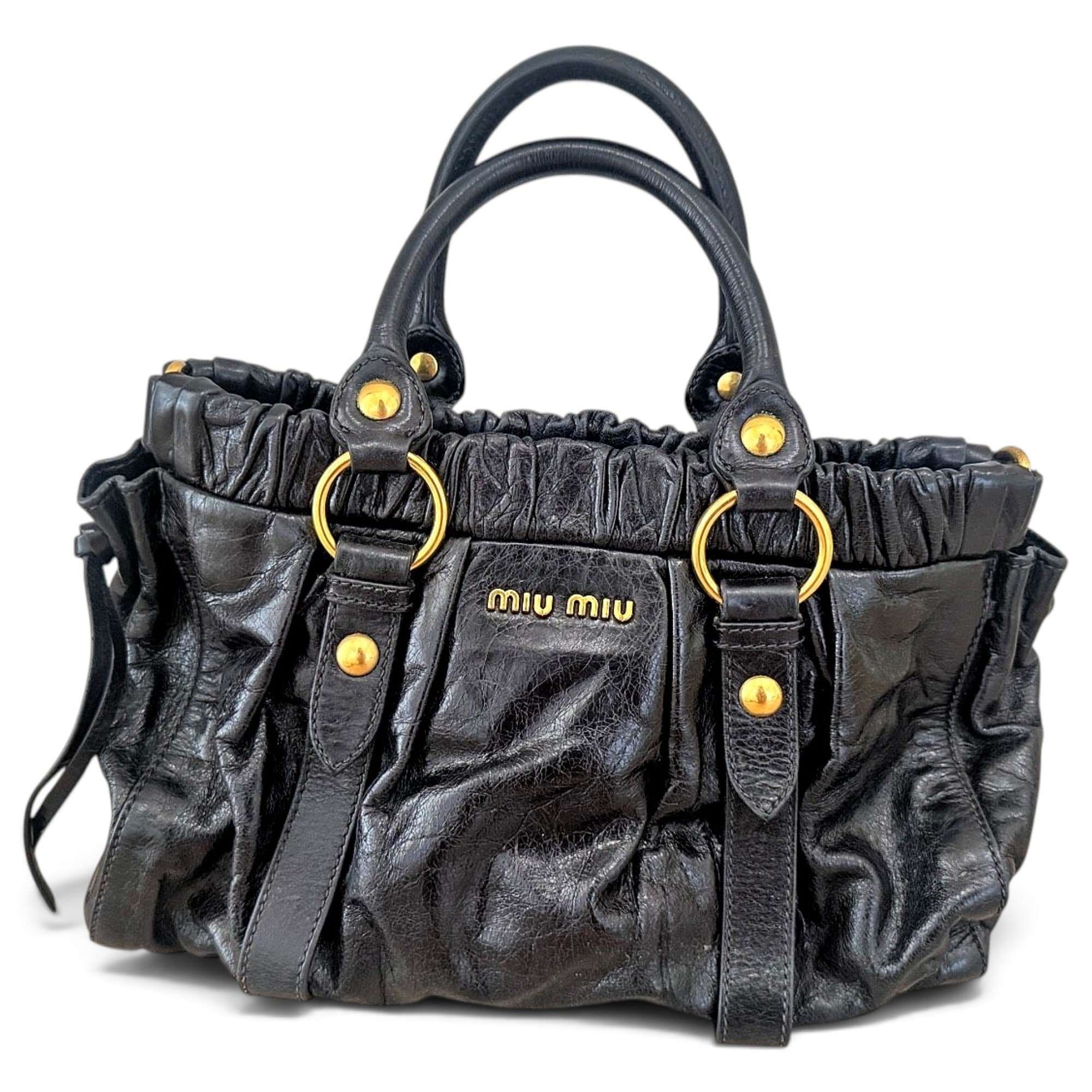Vitello leather handbag