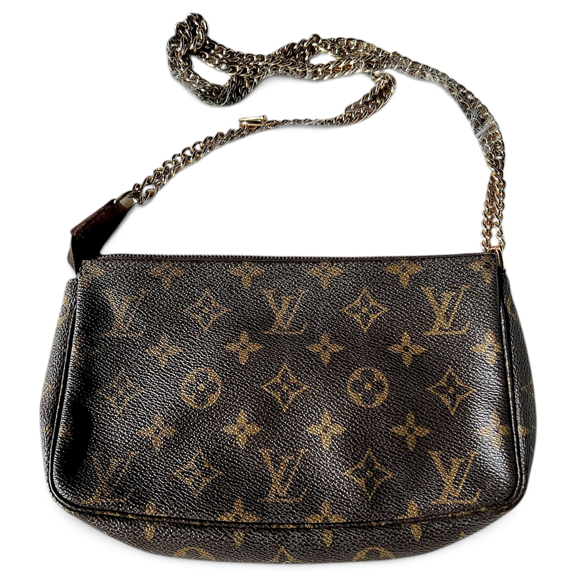 Louis Vuitton Pochette Accessoire leather crossbody bag