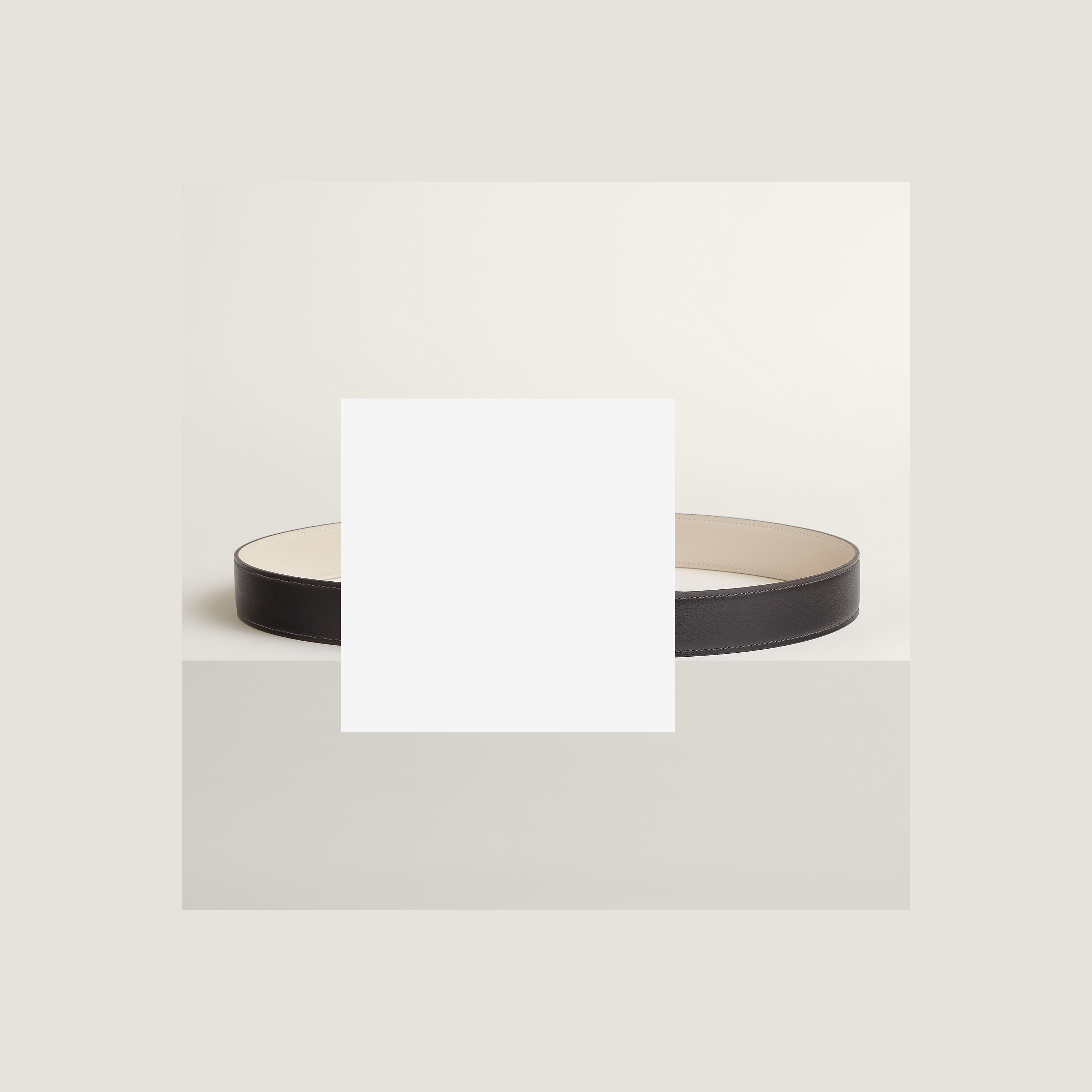 Odyssee belt buckle & Reversible leather strap 32 mm