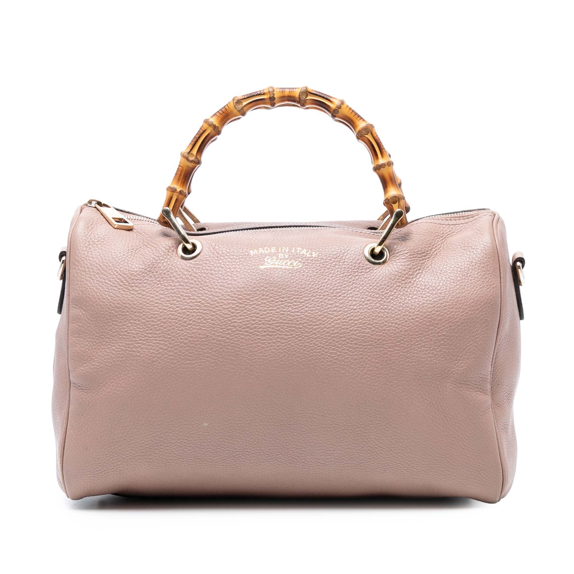 Bamboo Shopper pony-style calfskin handbag