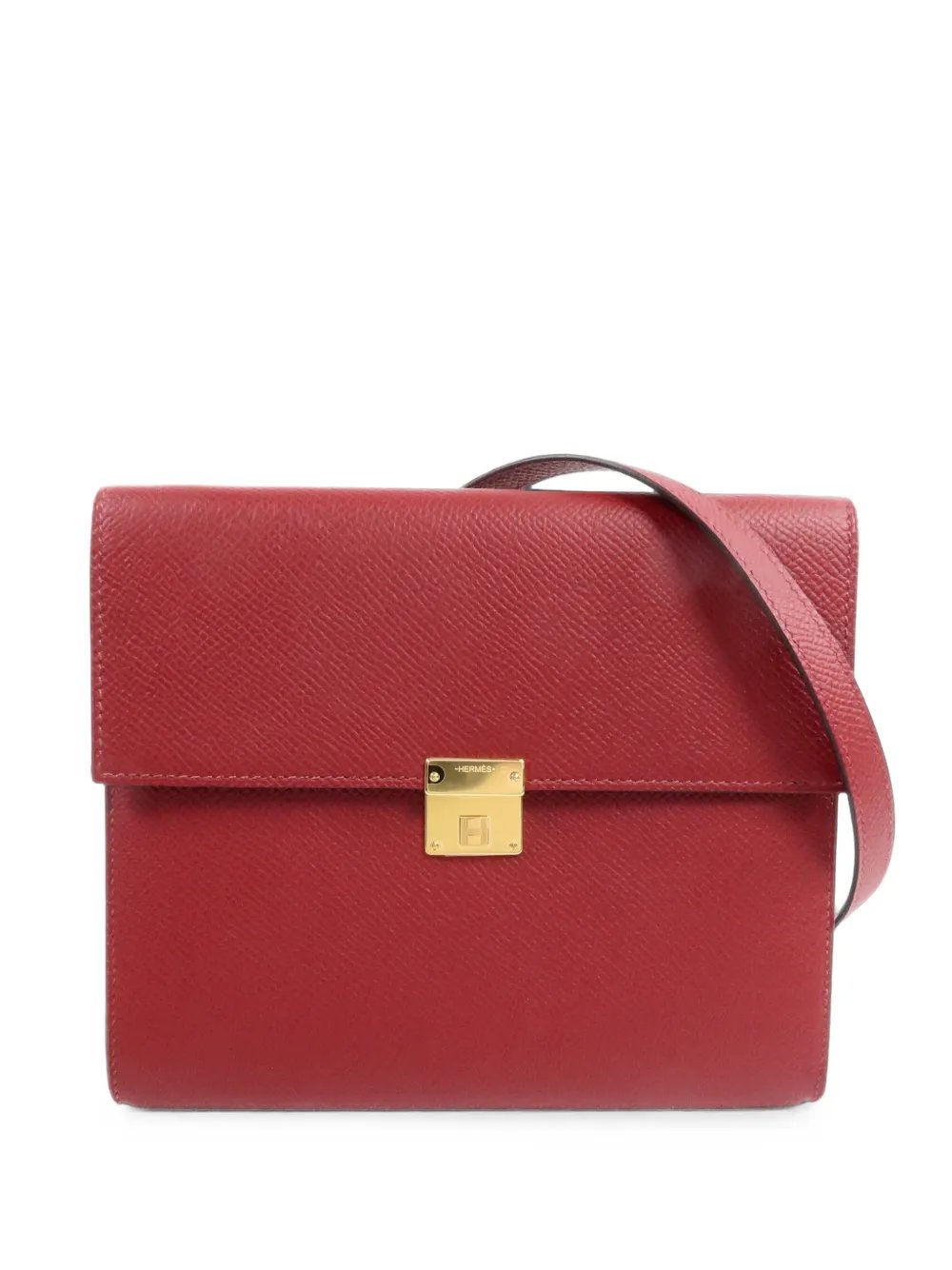 Clic 16 leather shoulder bag