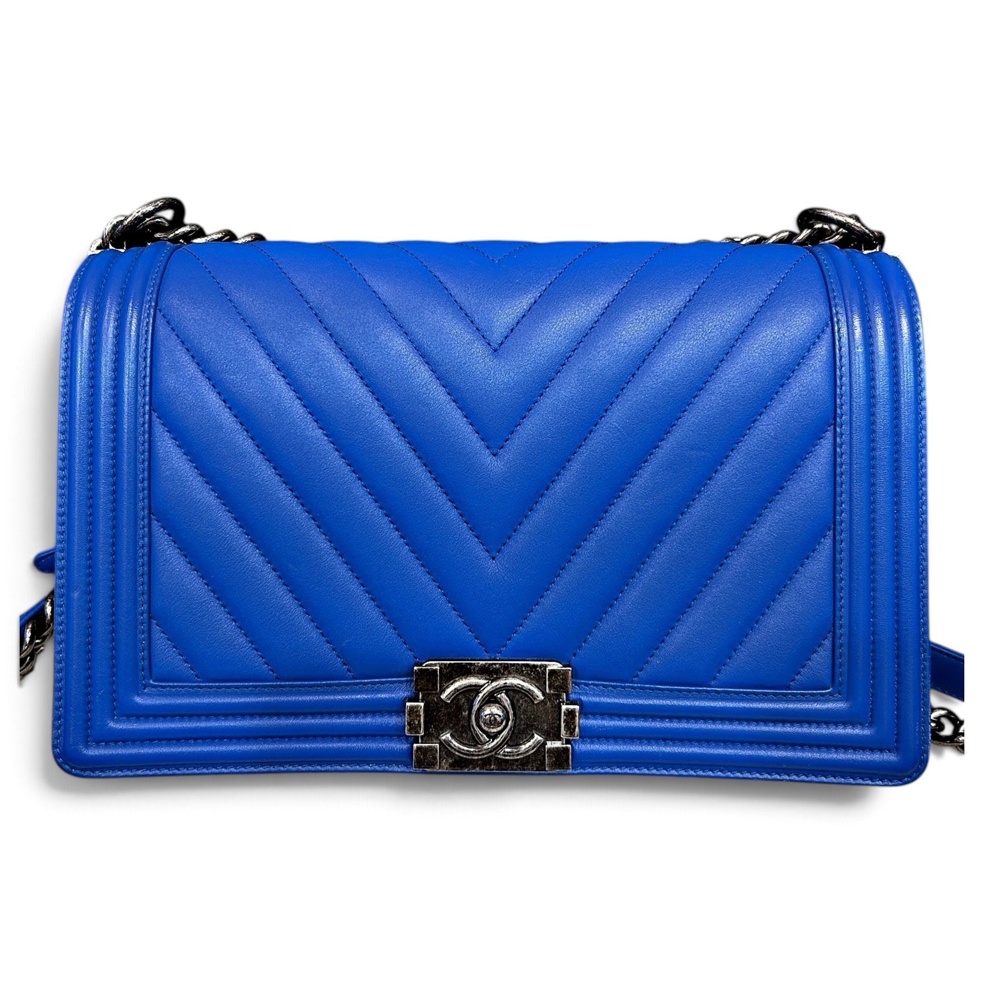 Boy leather crossbody bag