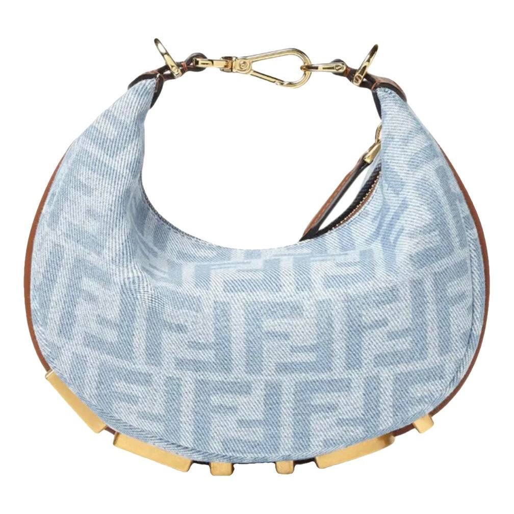 Fendigraphy cloth handbag