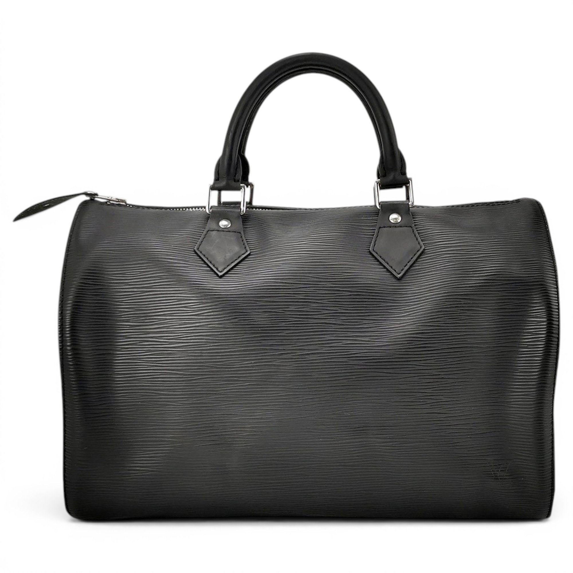 Speedy leather handbag
