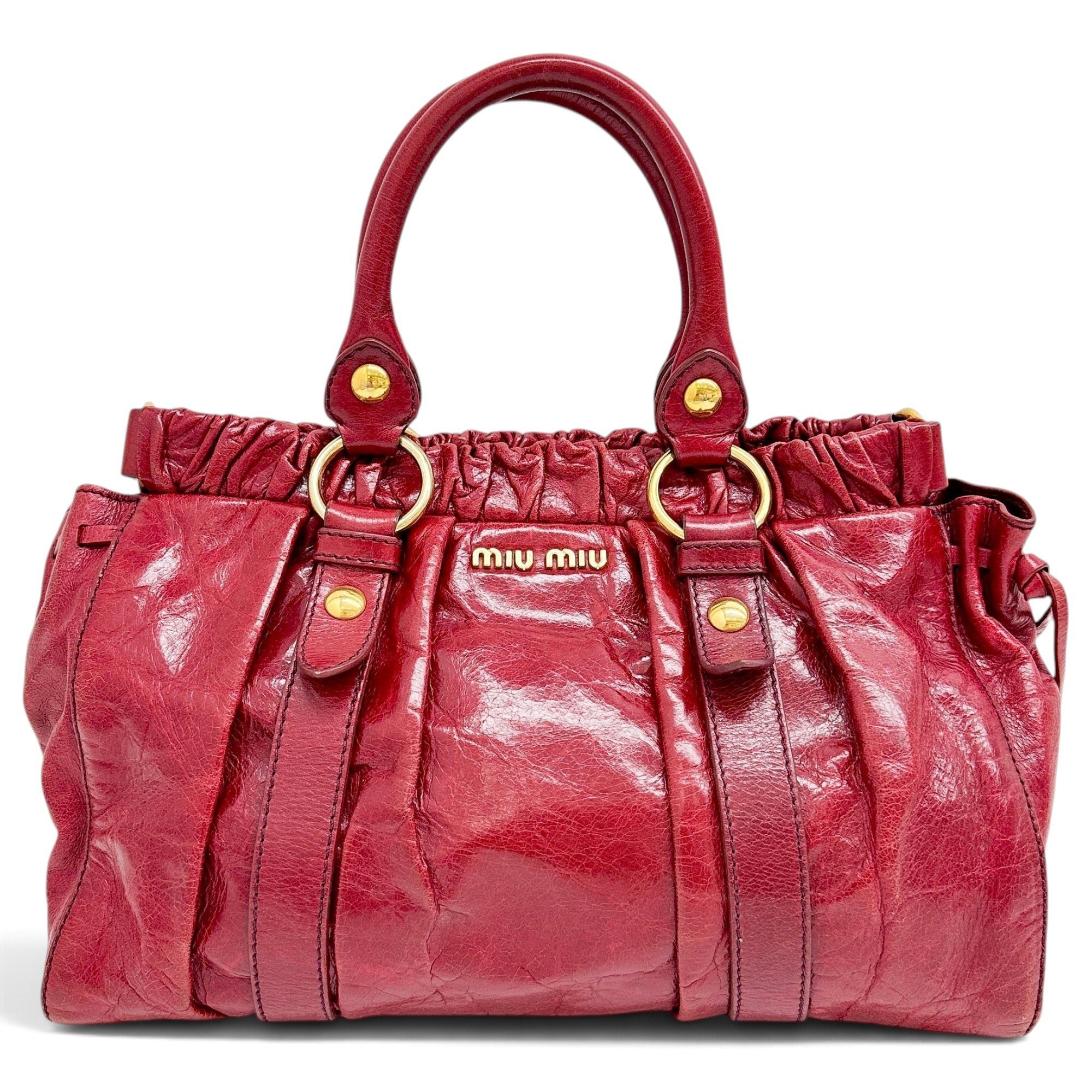 Vitello leather handbag