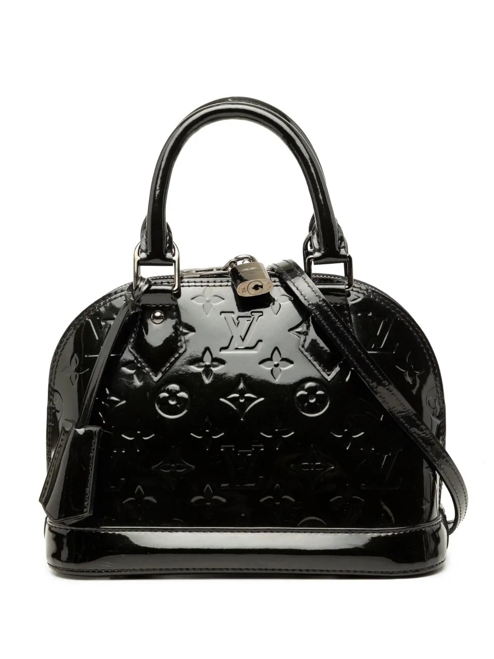2013 Monogram Vernis Alma BB satchel