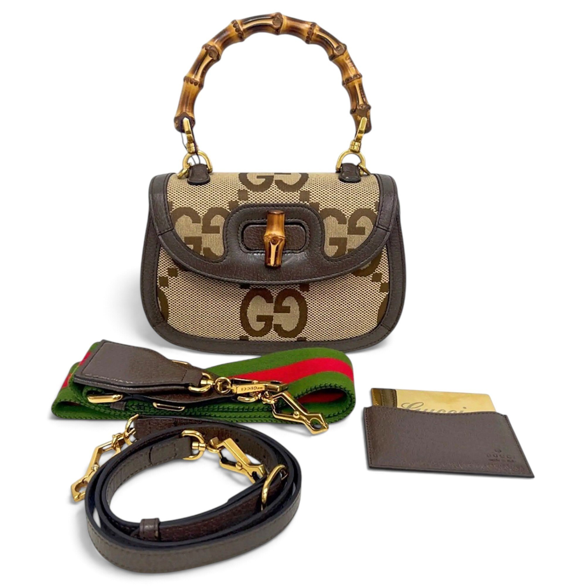 Convertible Bamboo Top Handle cloth crossbody bag
