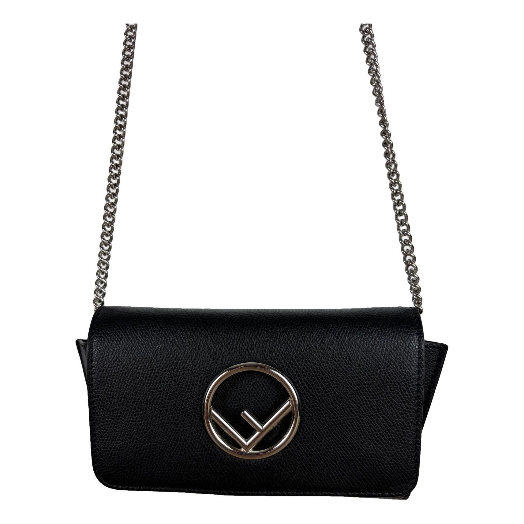 Kan I Logo leather handbag