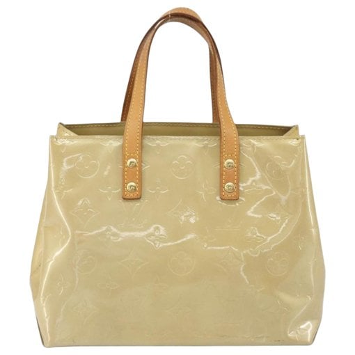 Reade patent leather handbag