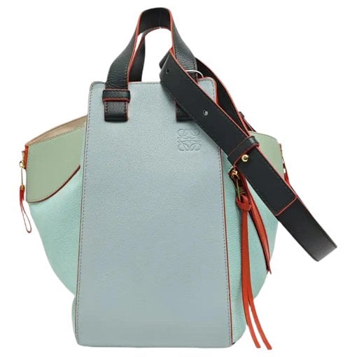 Hammock leather handbag