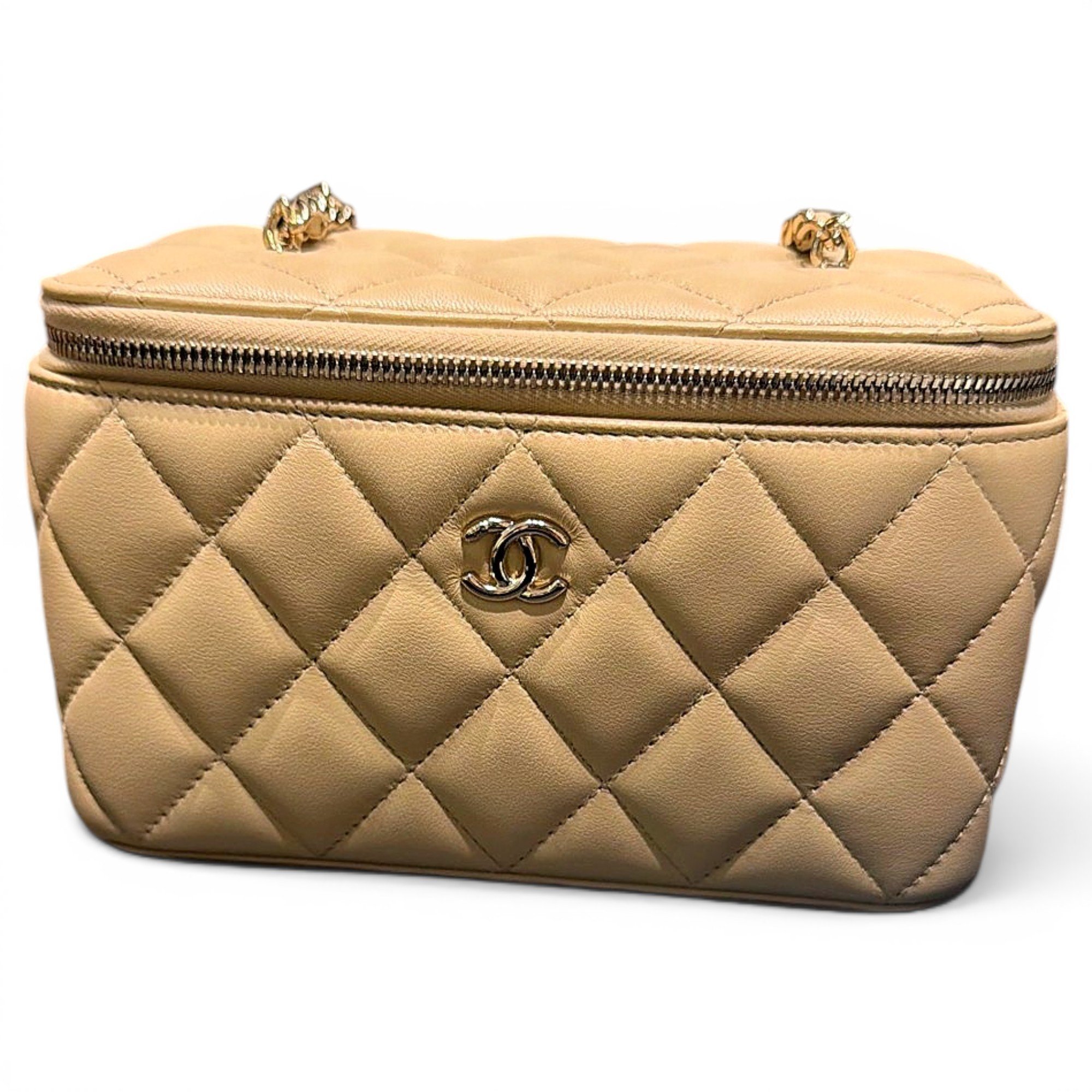 Vanity leather mini bag