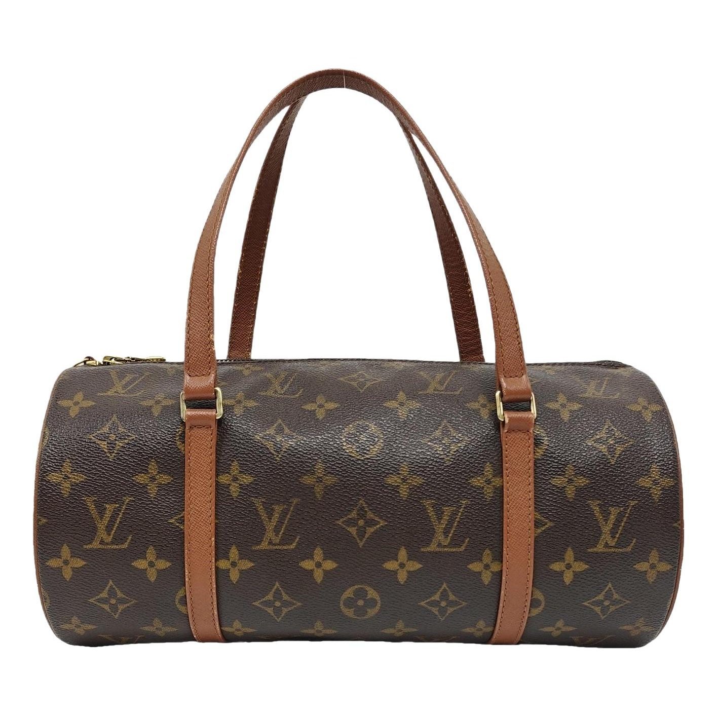 Papillon leather handbag
