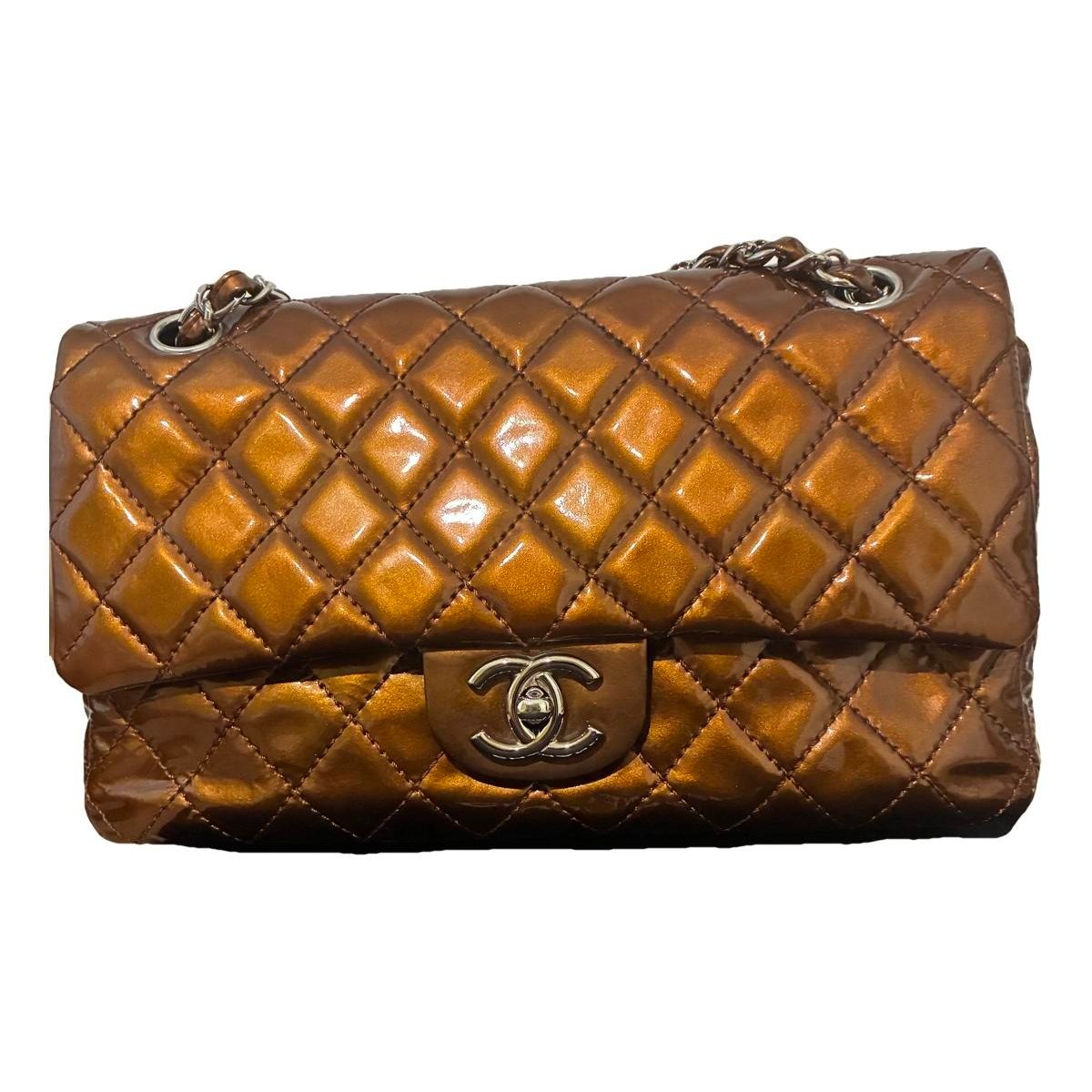 Timeless/Classique patent leather handbag