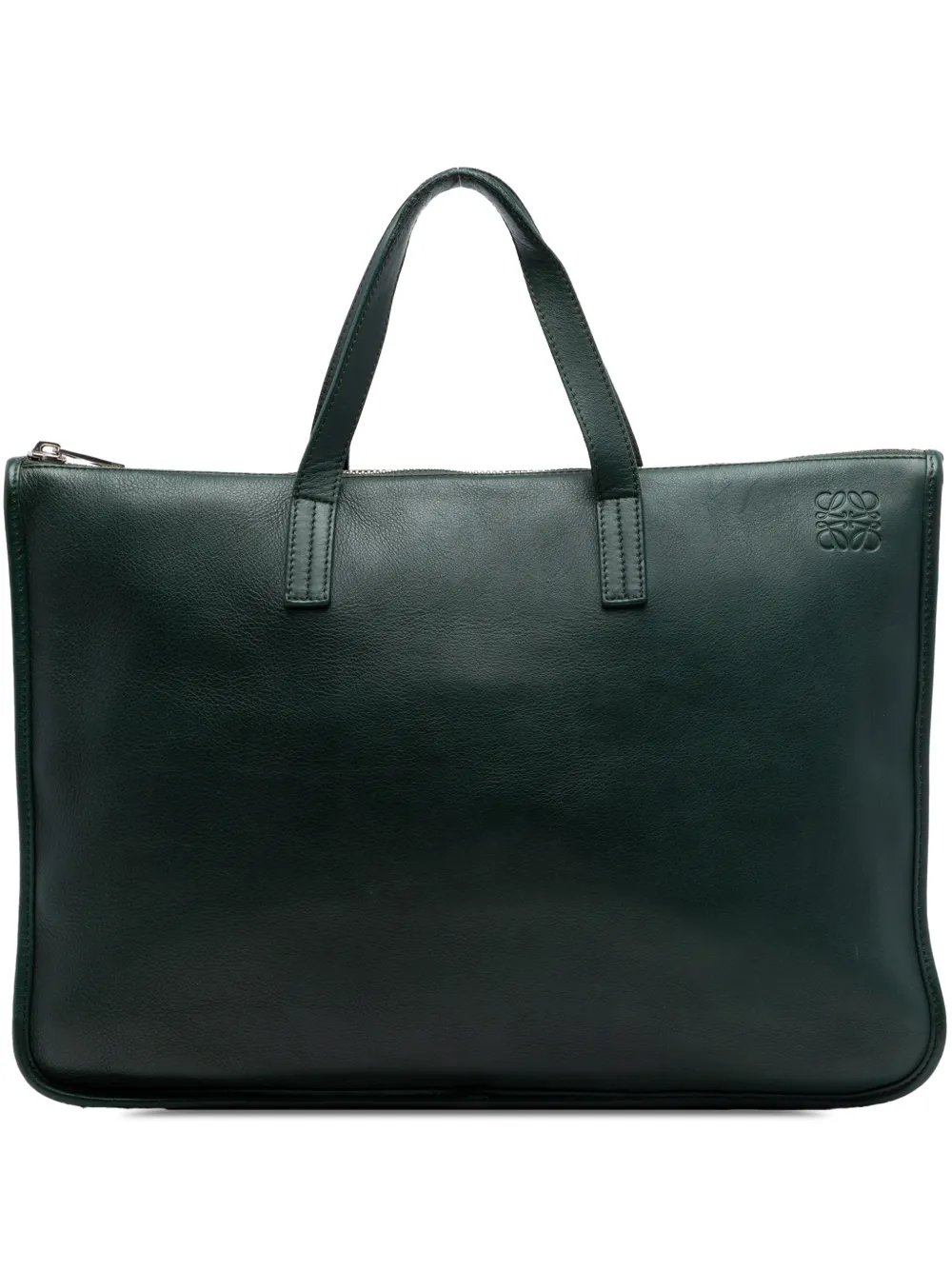 2014 Leather Anagram Toledo Briefcase business bag