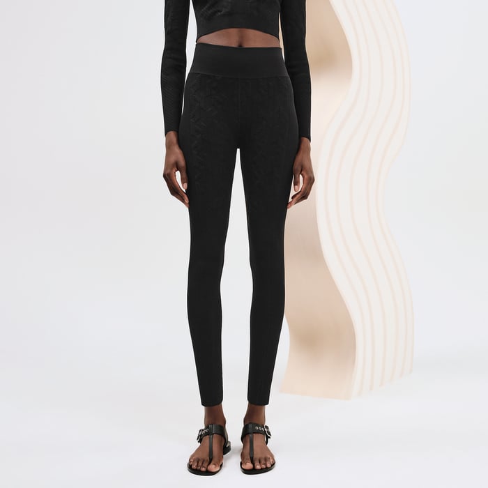 Noir "H" Leggings