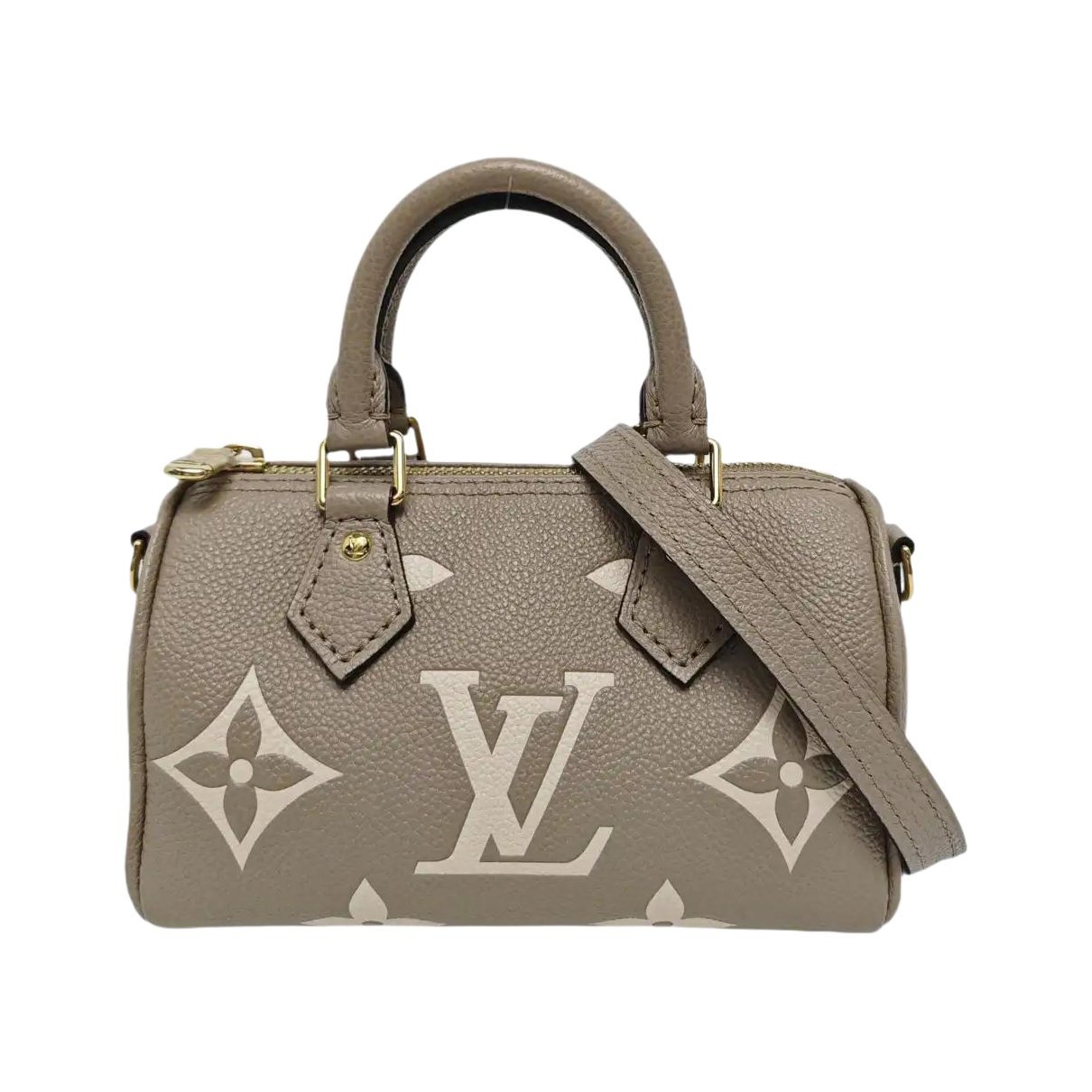 Nano Speedy / Mini HL leather handbag