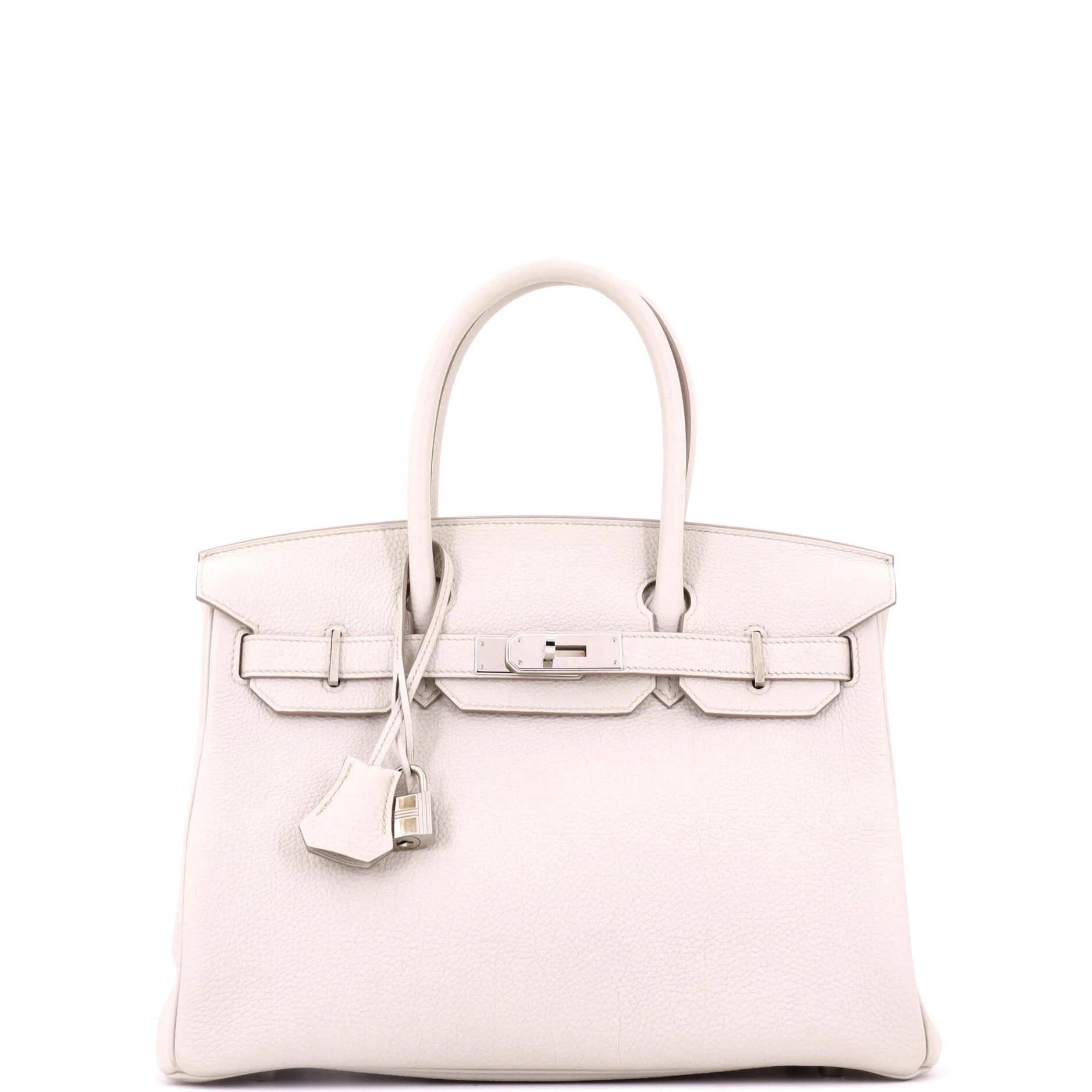 Birkin 30 leather tote