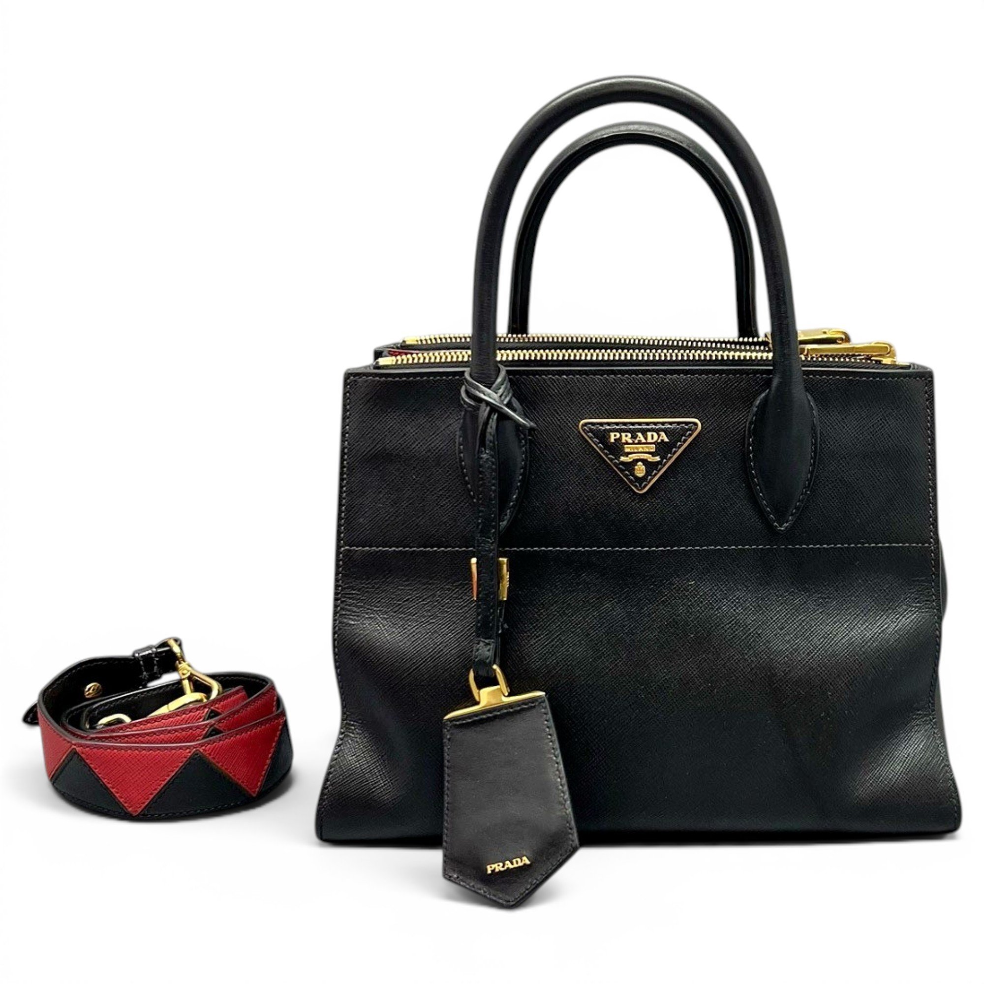 Galleria leather handbag