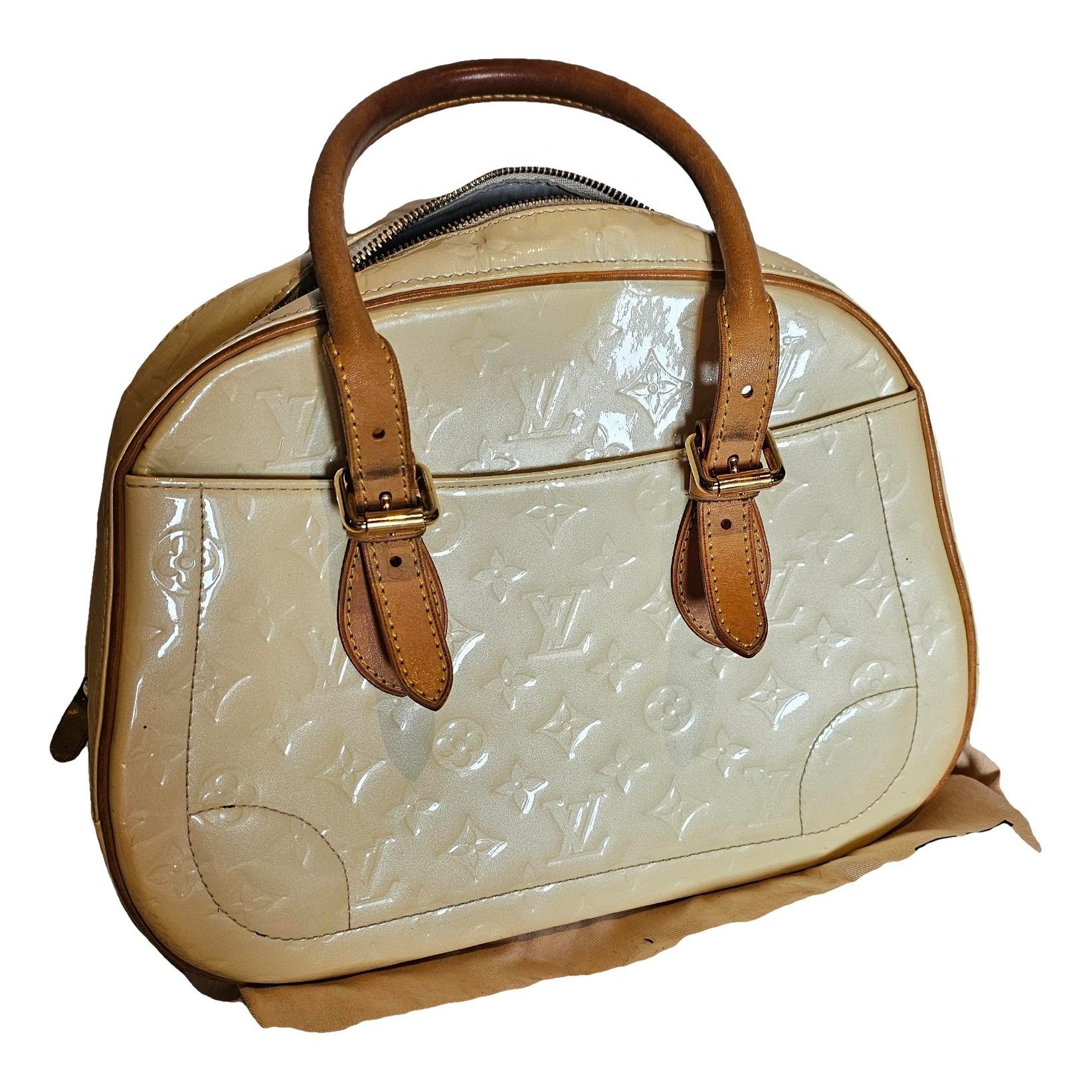Summit patent leather handbag