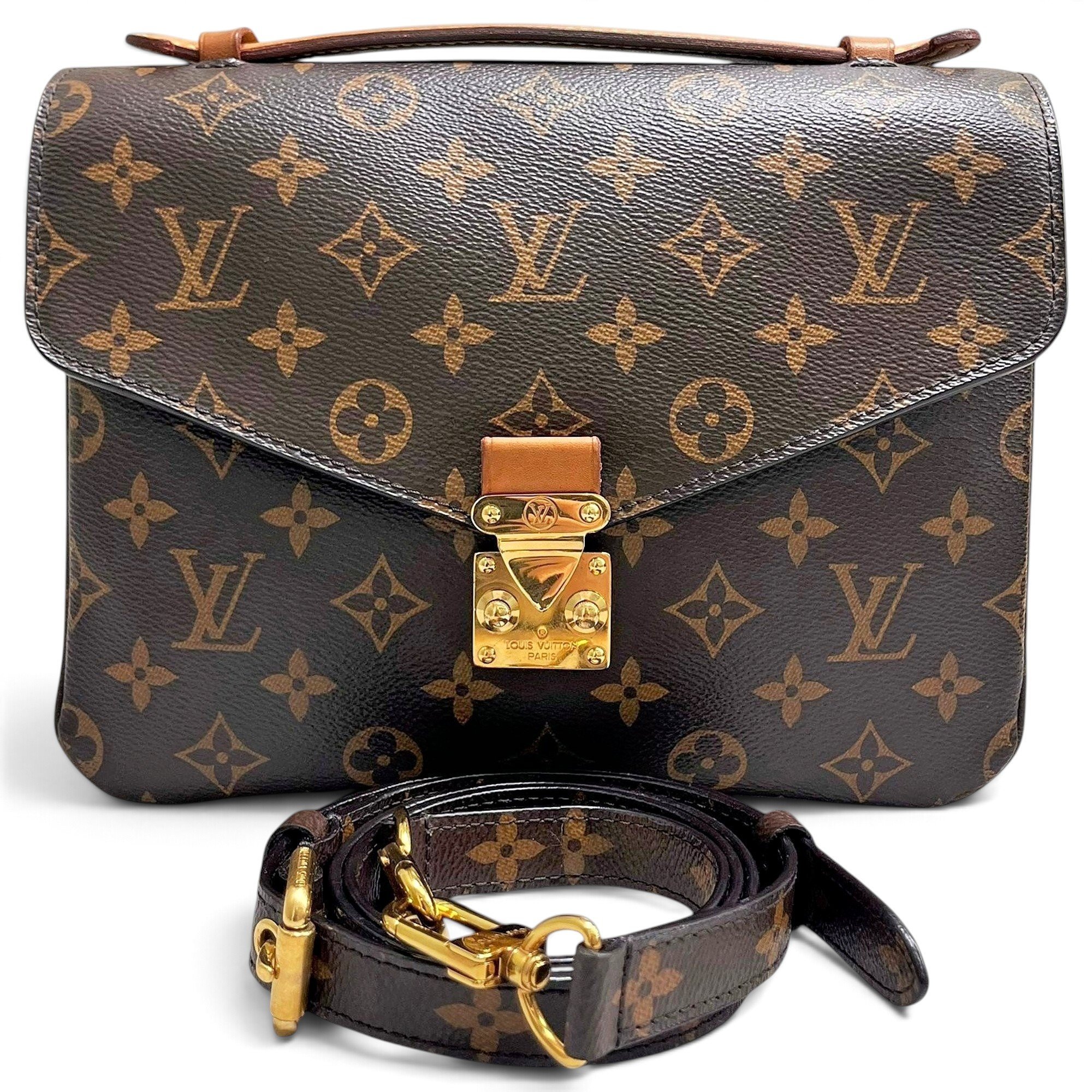 Louis Vuitton Metis leather handbag