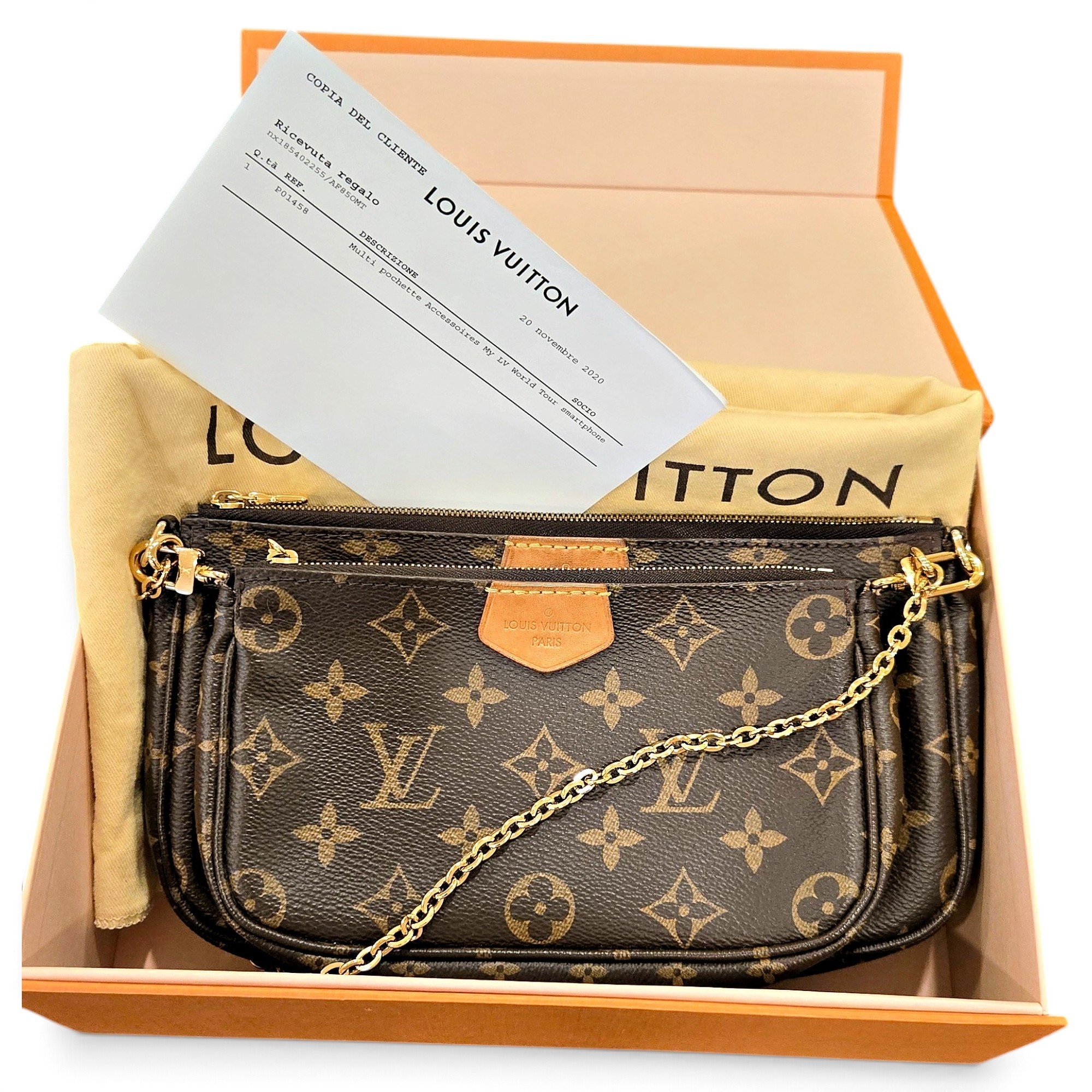 Multi Pochette Accessoires cloth crossbody bag