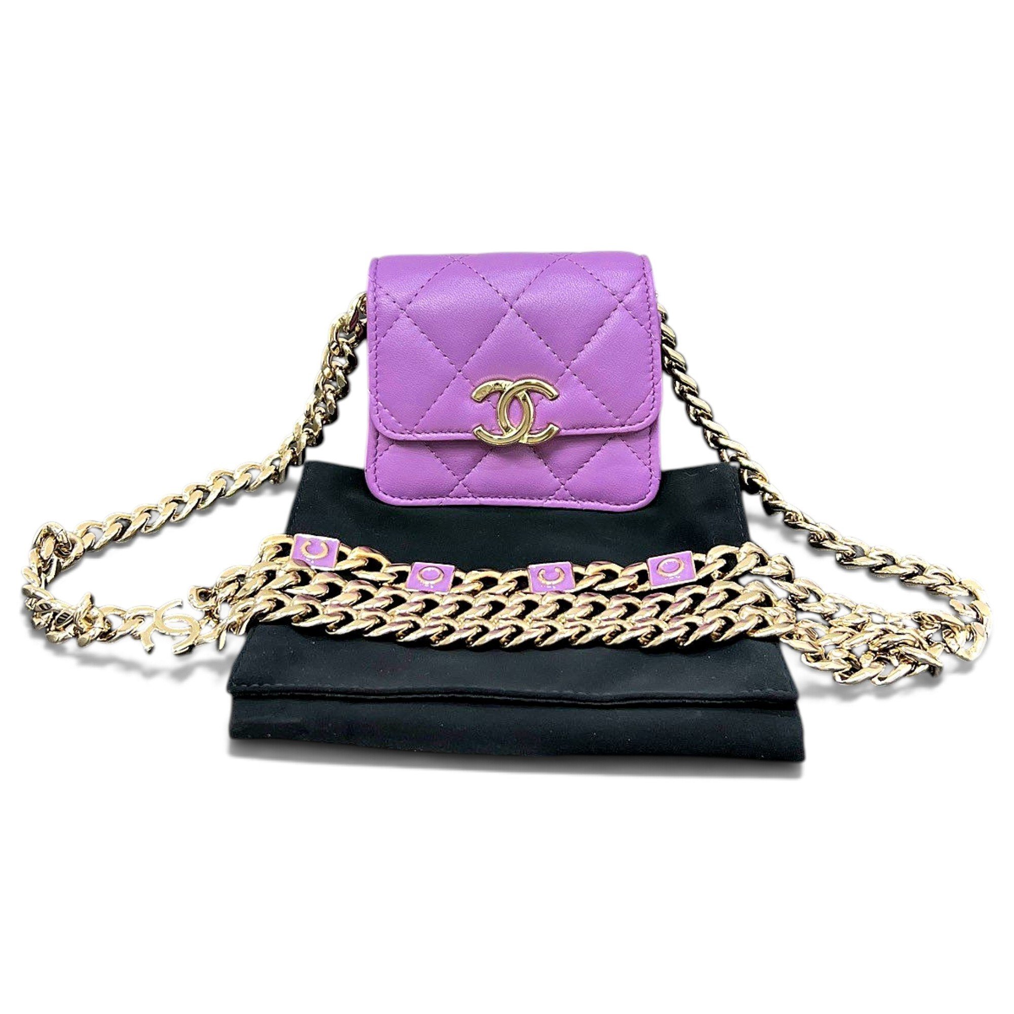 Leather mini bag