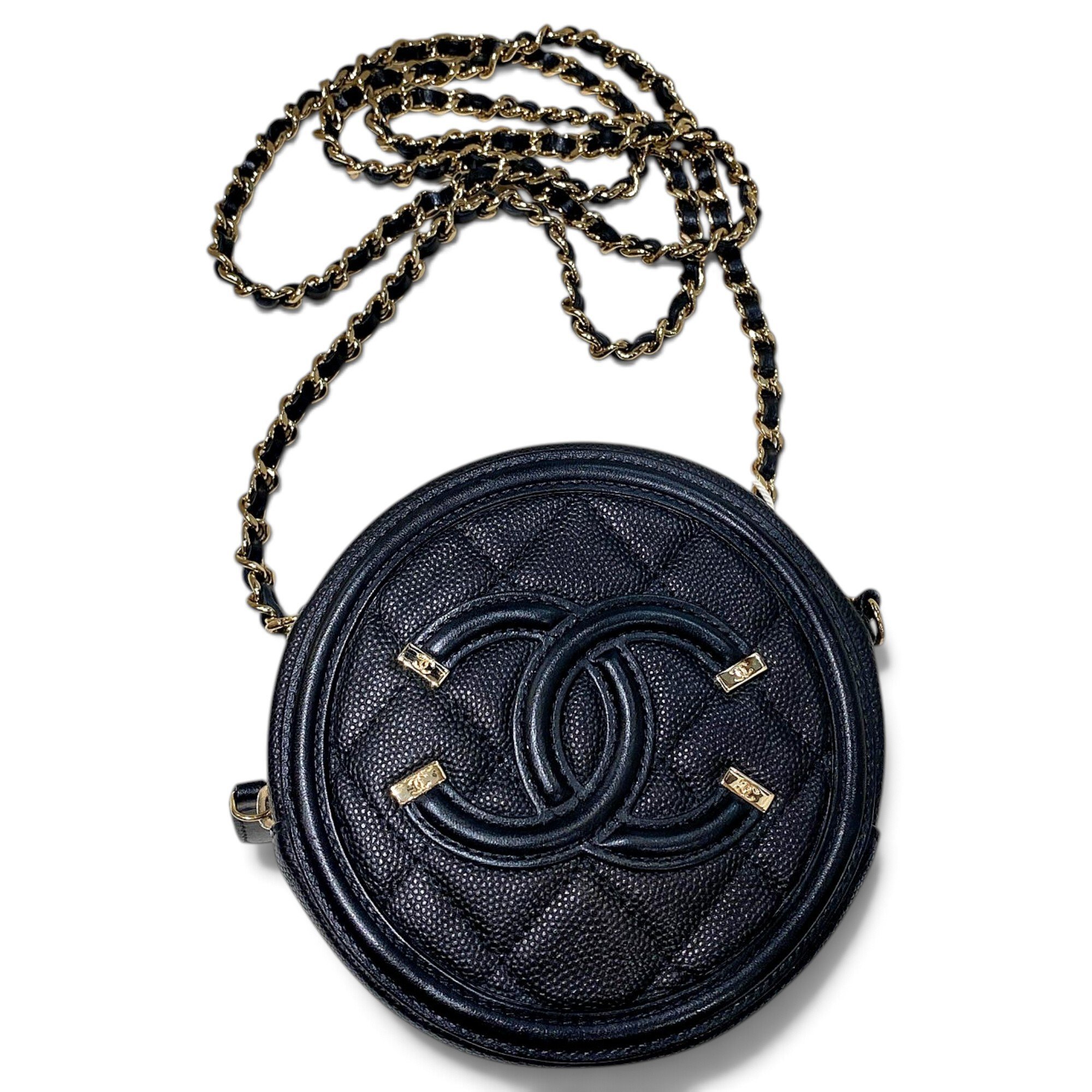 Vanity leather mini bag