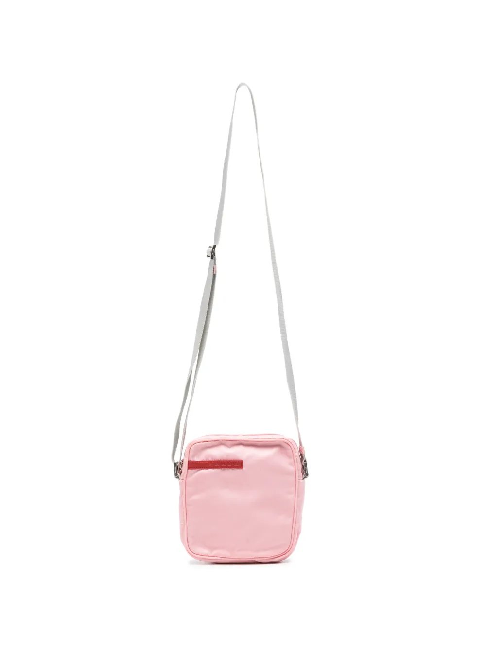 Prada 1990s logo-patch shoulder bag