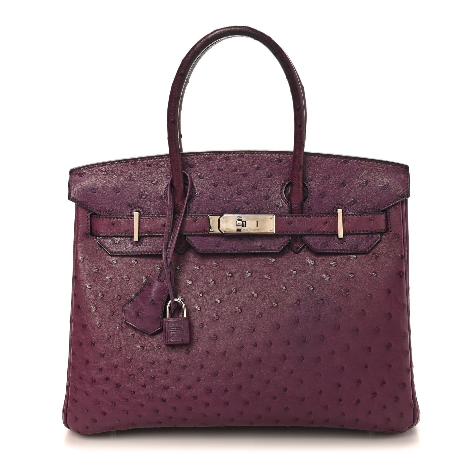 Hermes Hermes Ostrich Birkin 30 Violine