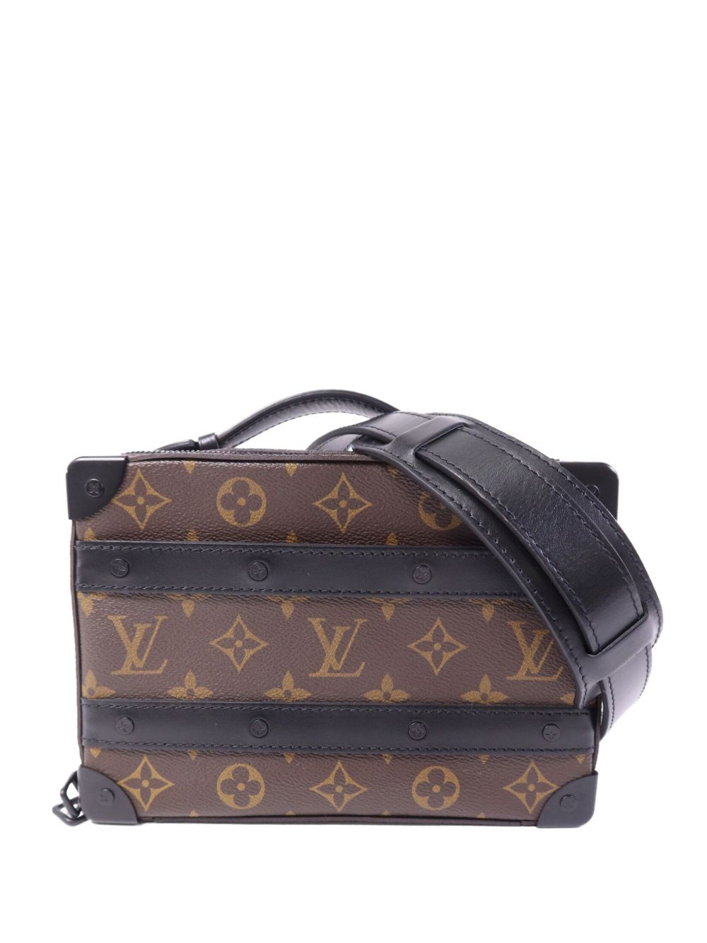 Soft Trunk Monogram canvas shoulder bag
