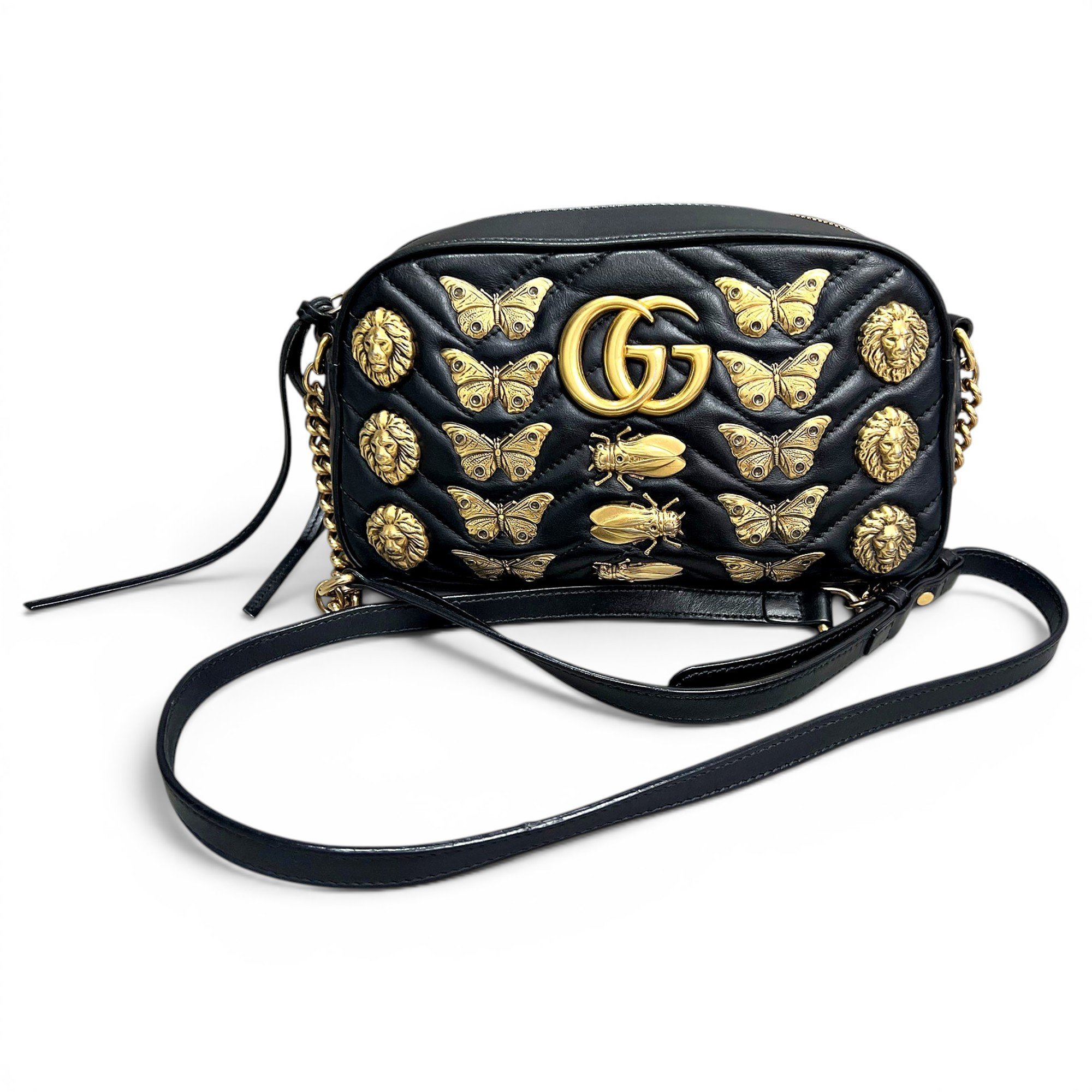 GG Marmont leather crossbody bag