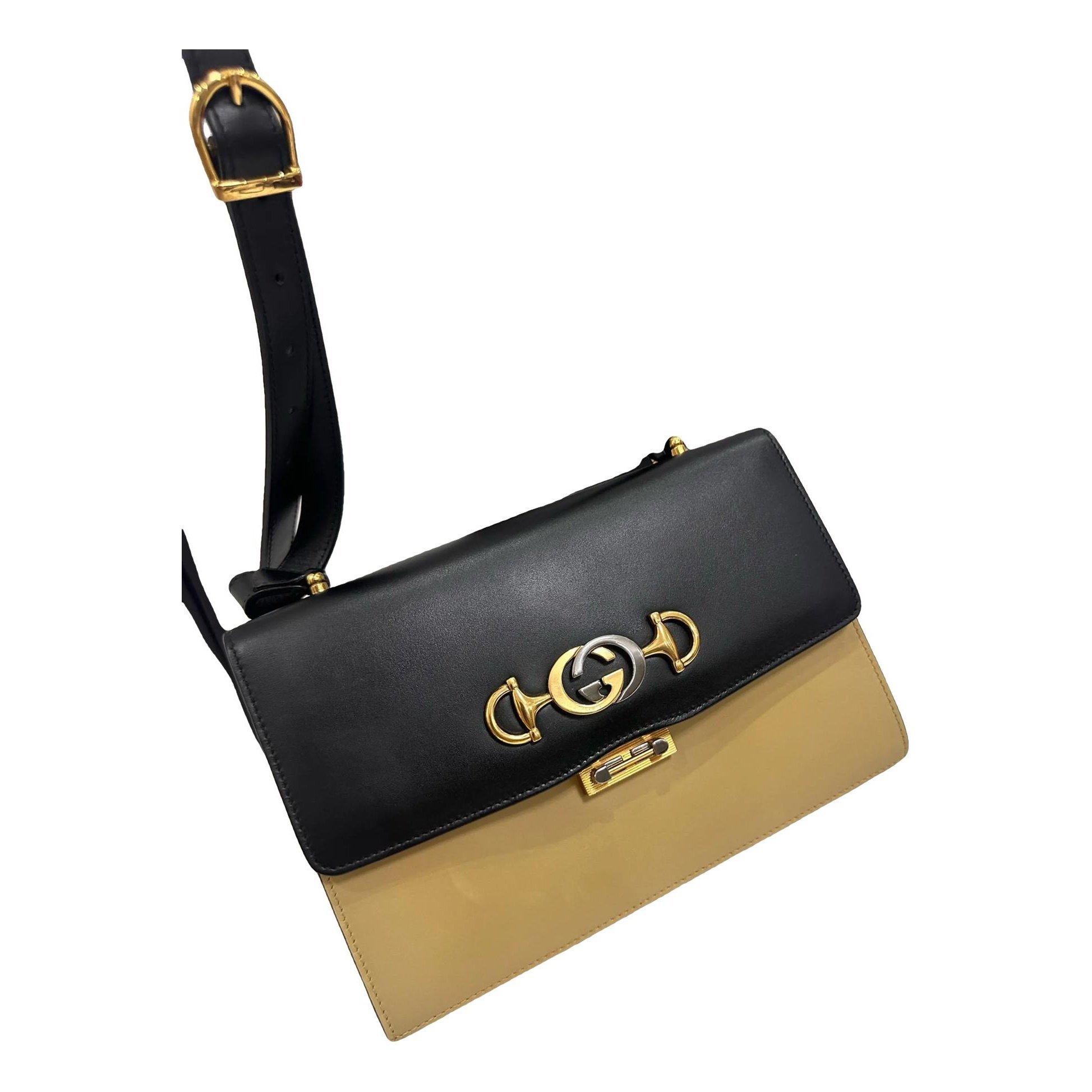 Zumi leather handbag