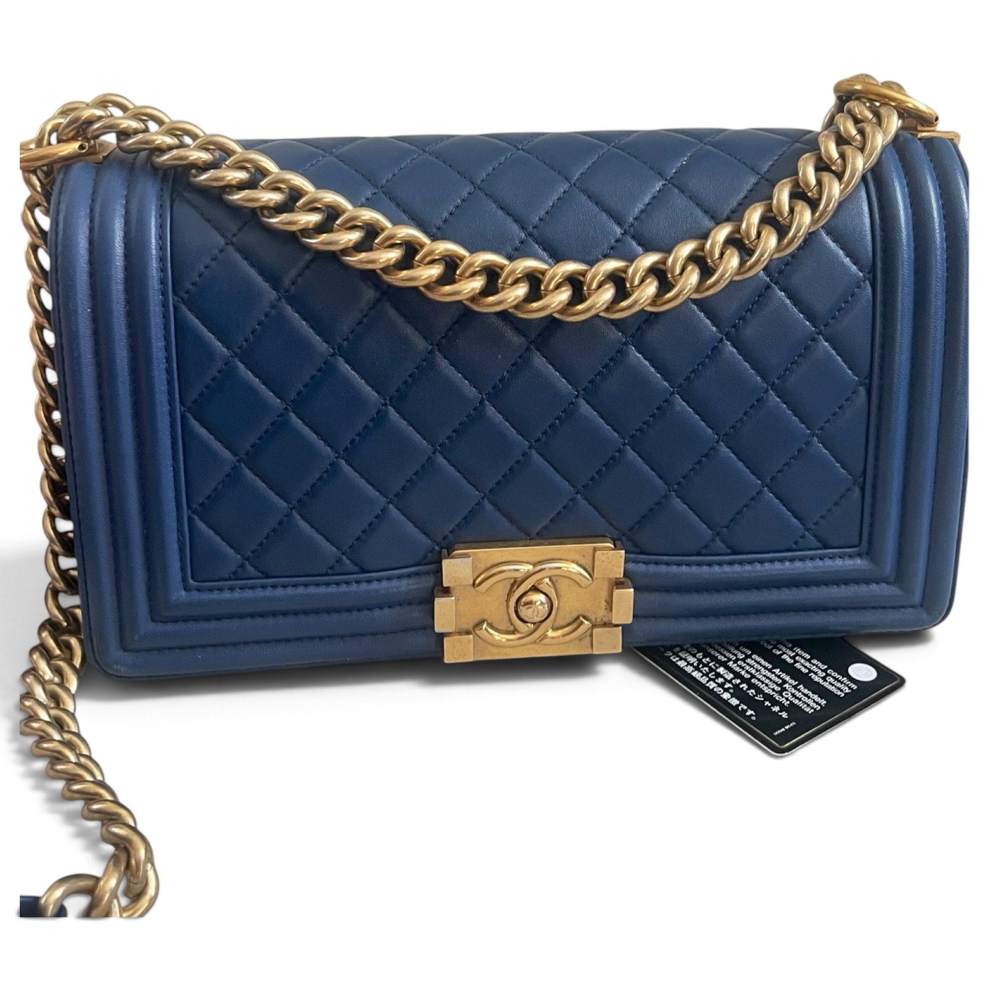 Boy leather handbag