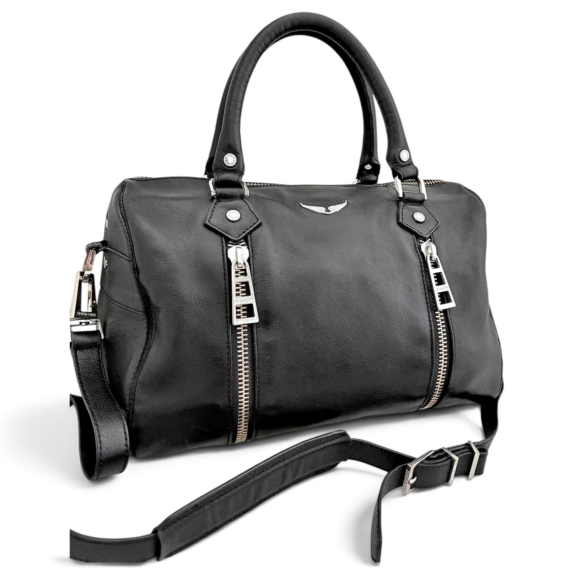 Sunny leather crossbody bag