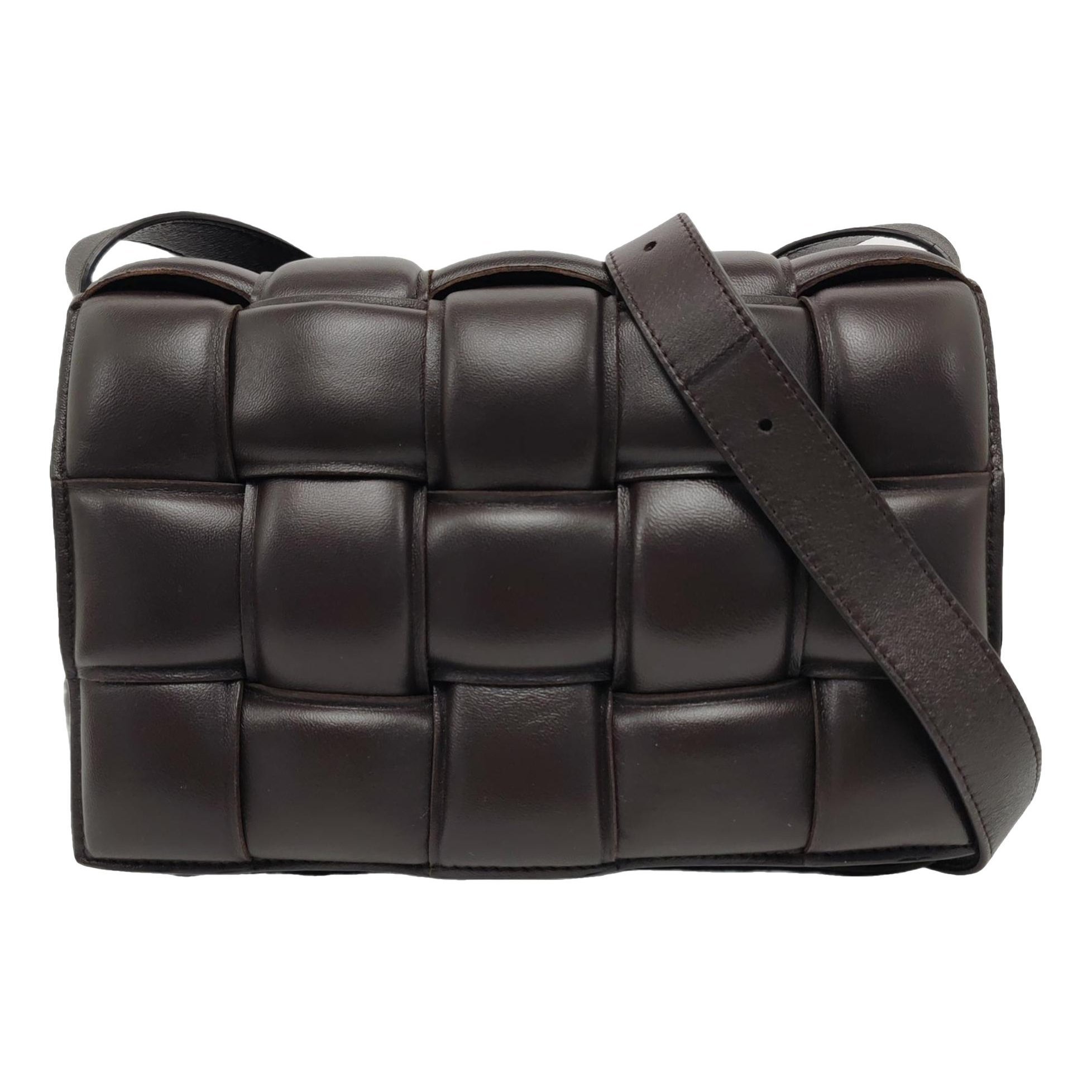 Cassette Padded leather crossbody bag