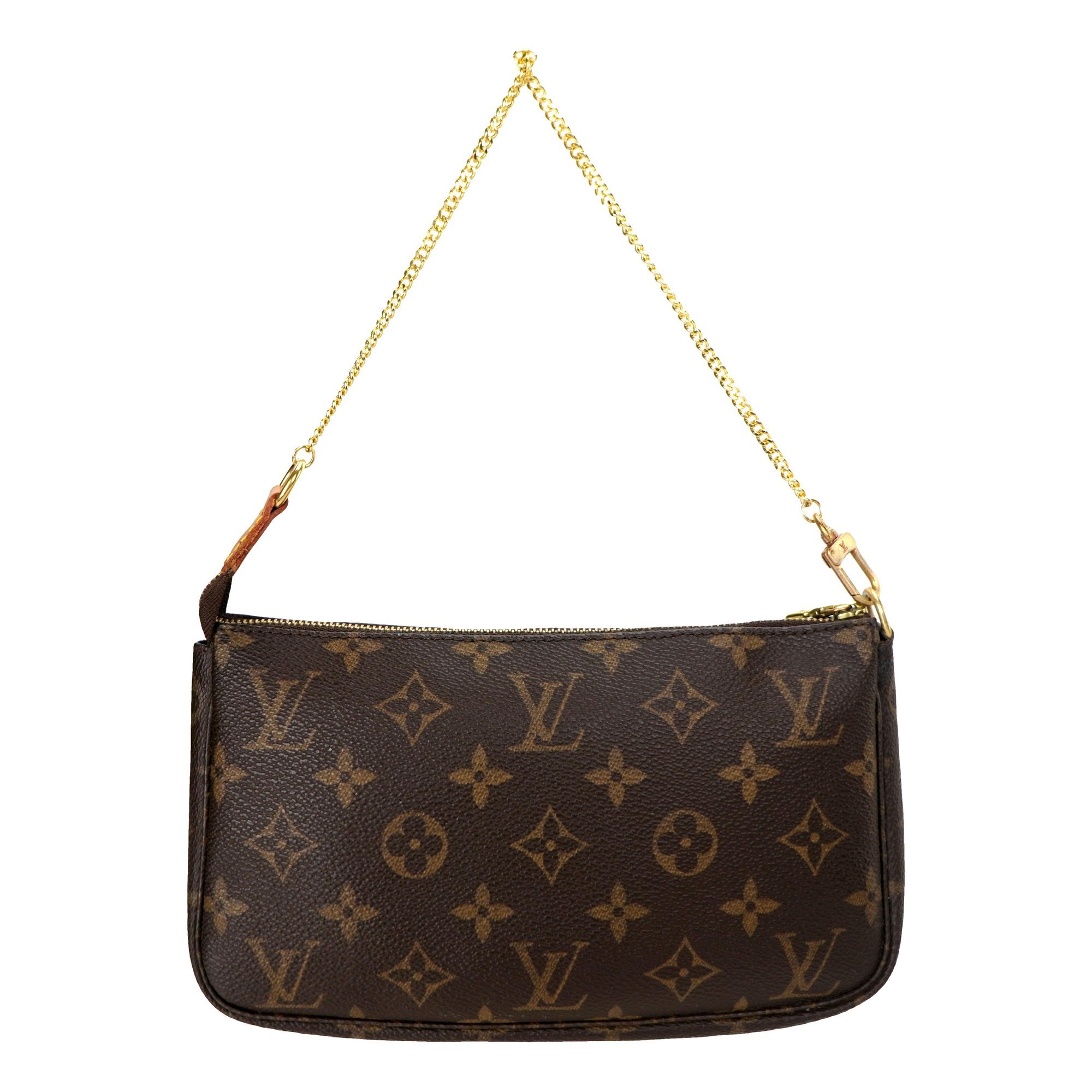 Pochette Accessoire leather handbag