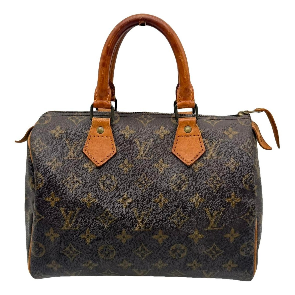 Speedy leather handbag