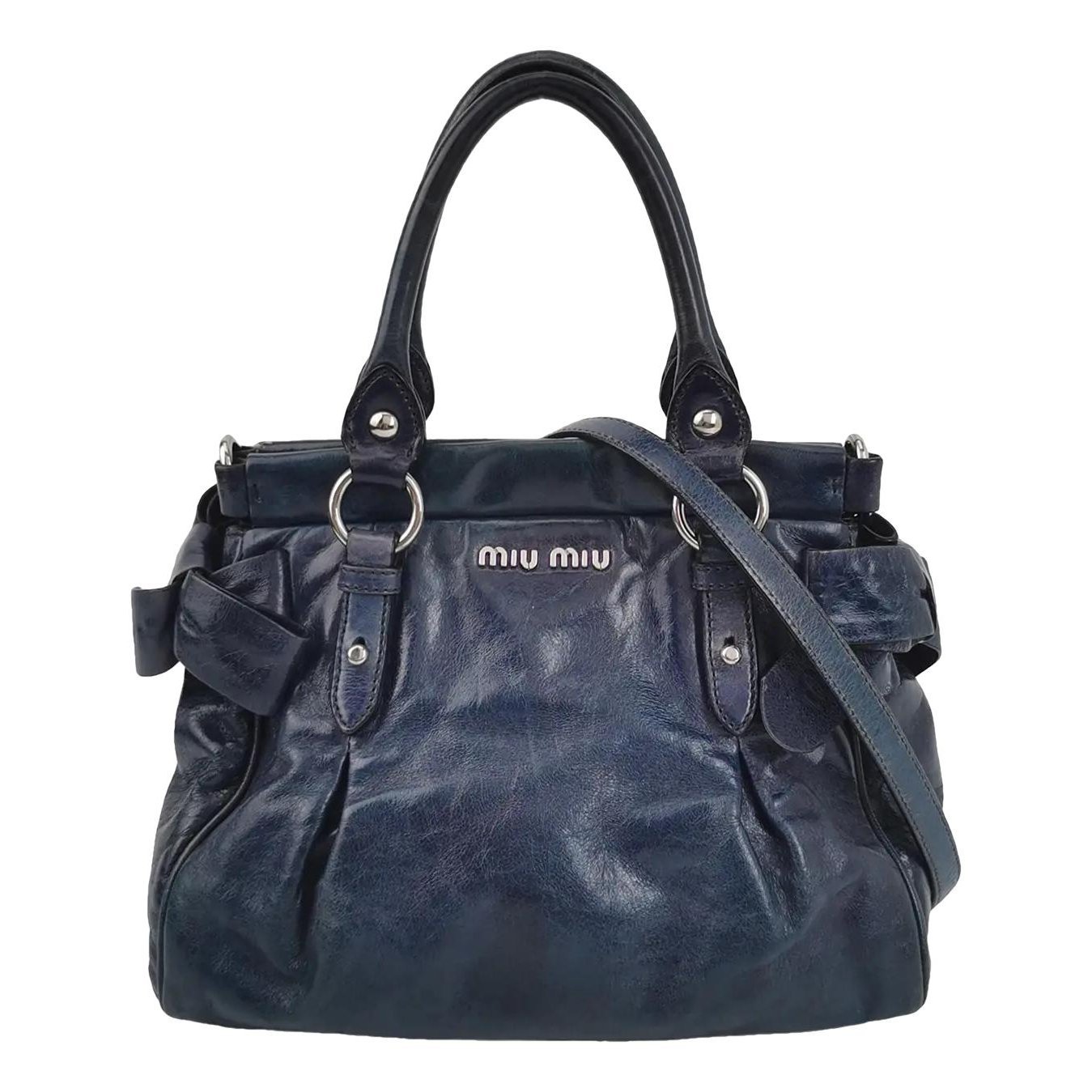 Leather crossbody bag