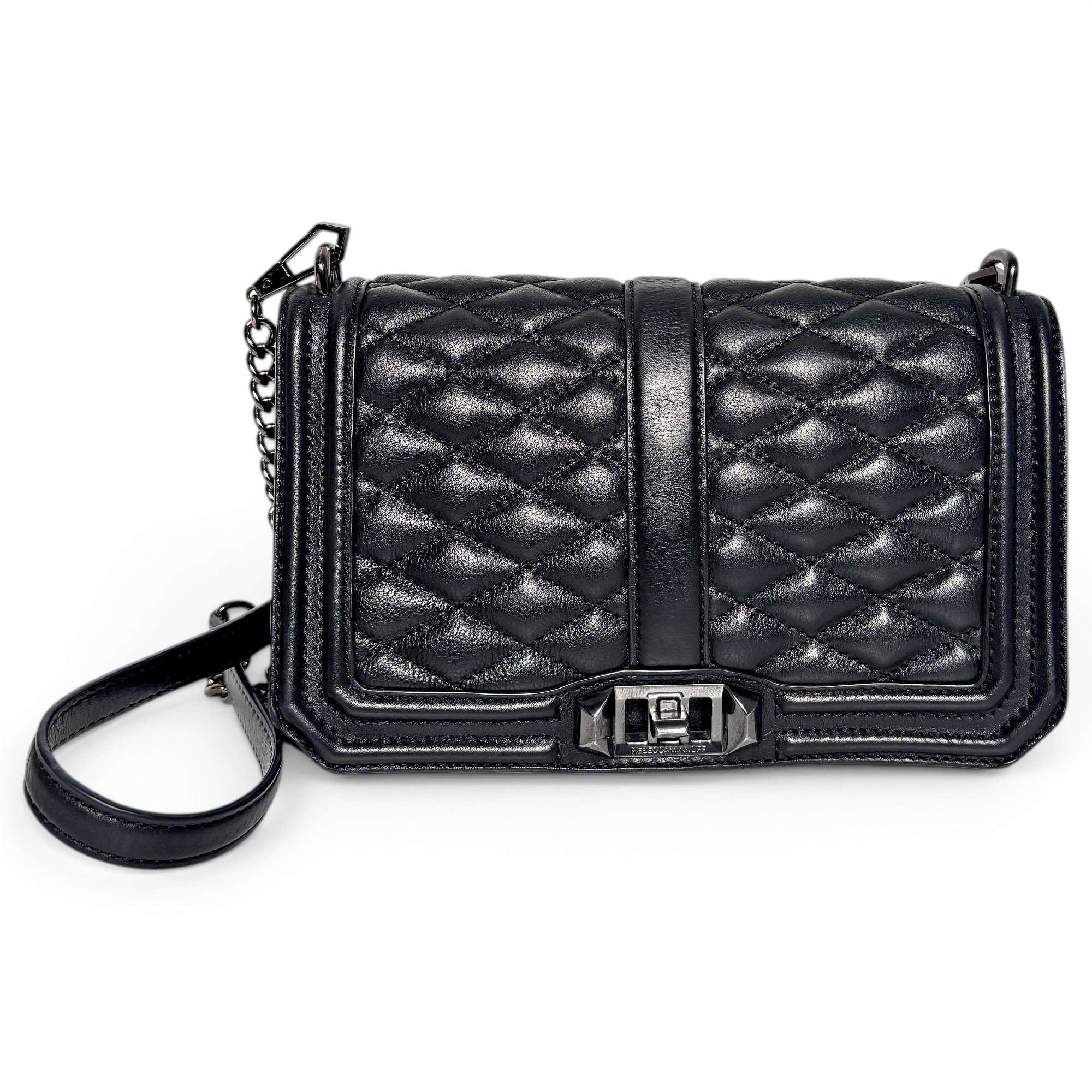 Leather crossbody bag