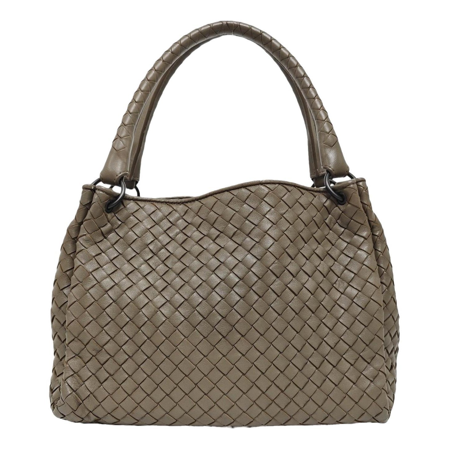Parachute leather handbag