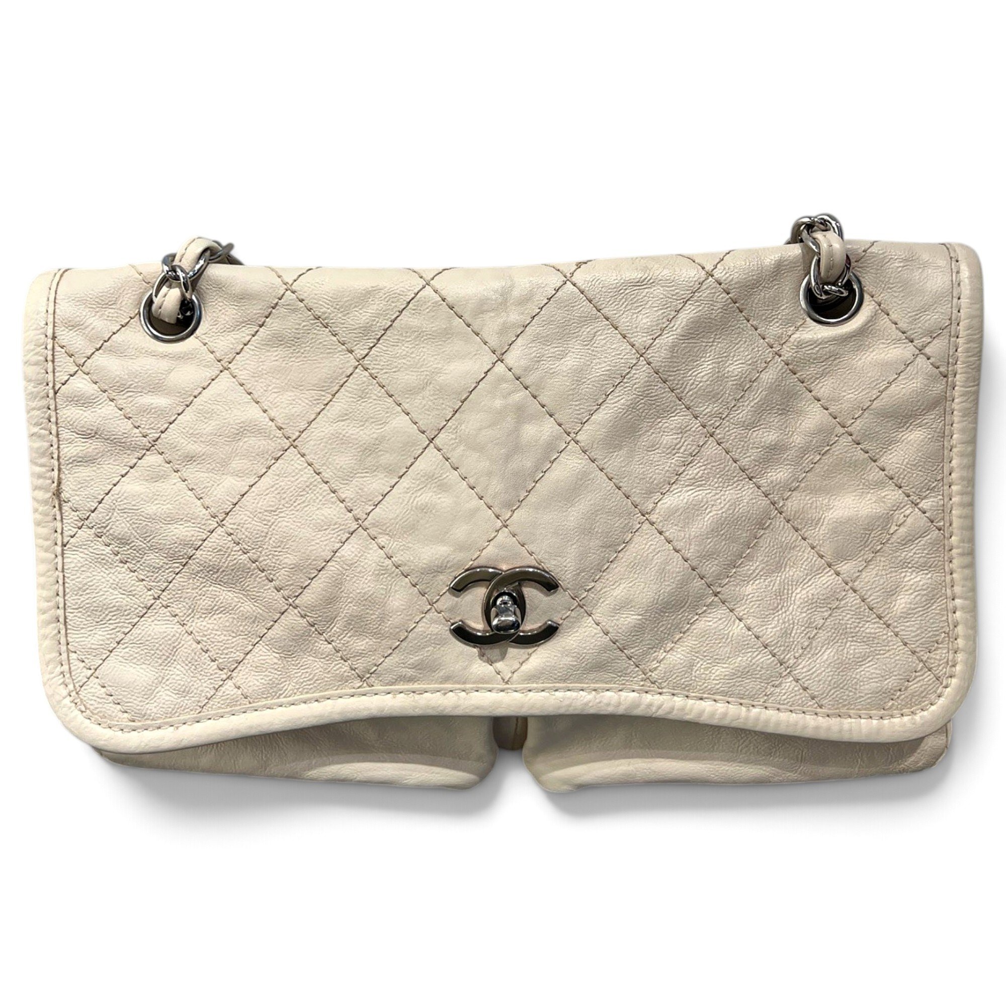 Coco Luxe leather handbag