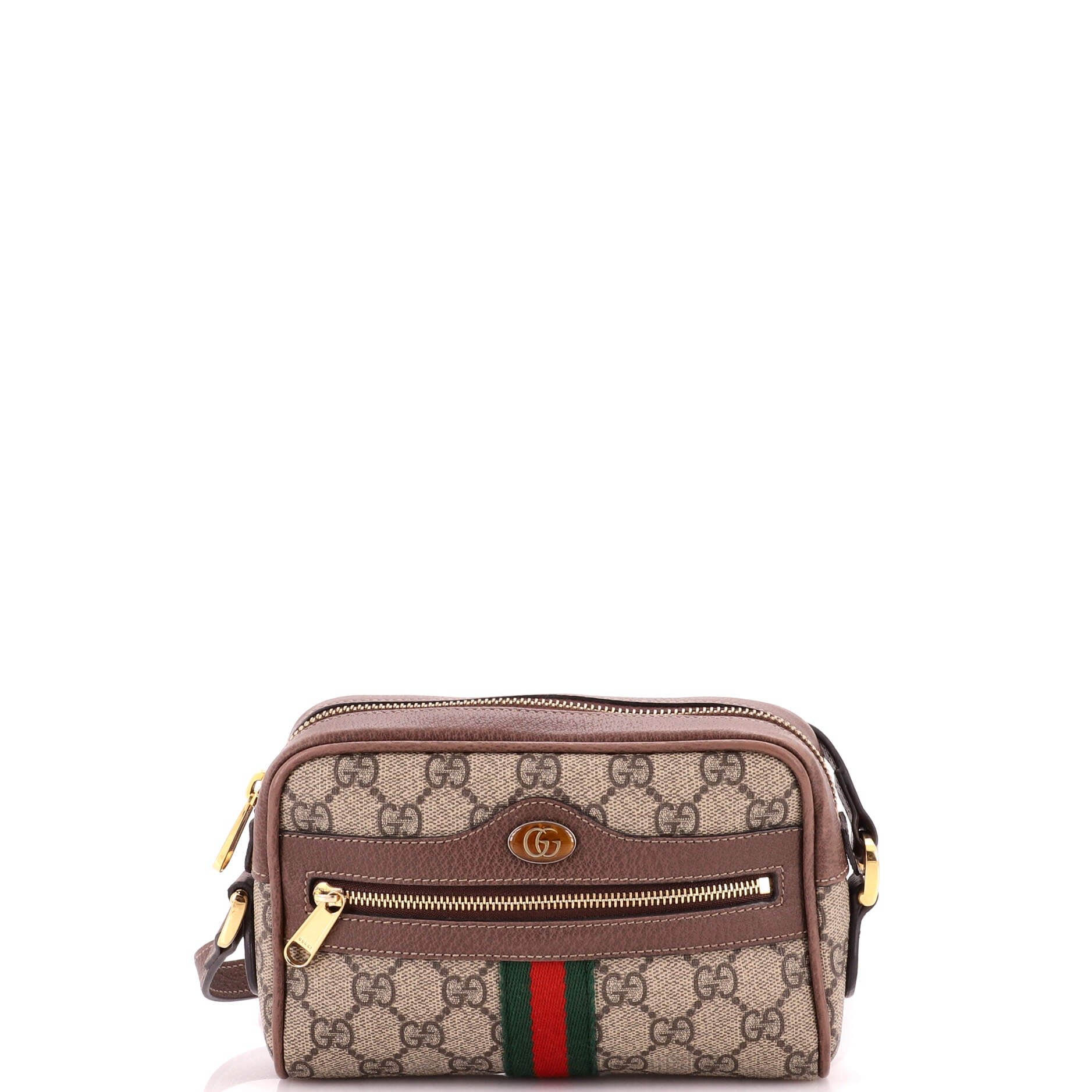 Ophidia Shoulder Bag GG Coated Canvas Mini