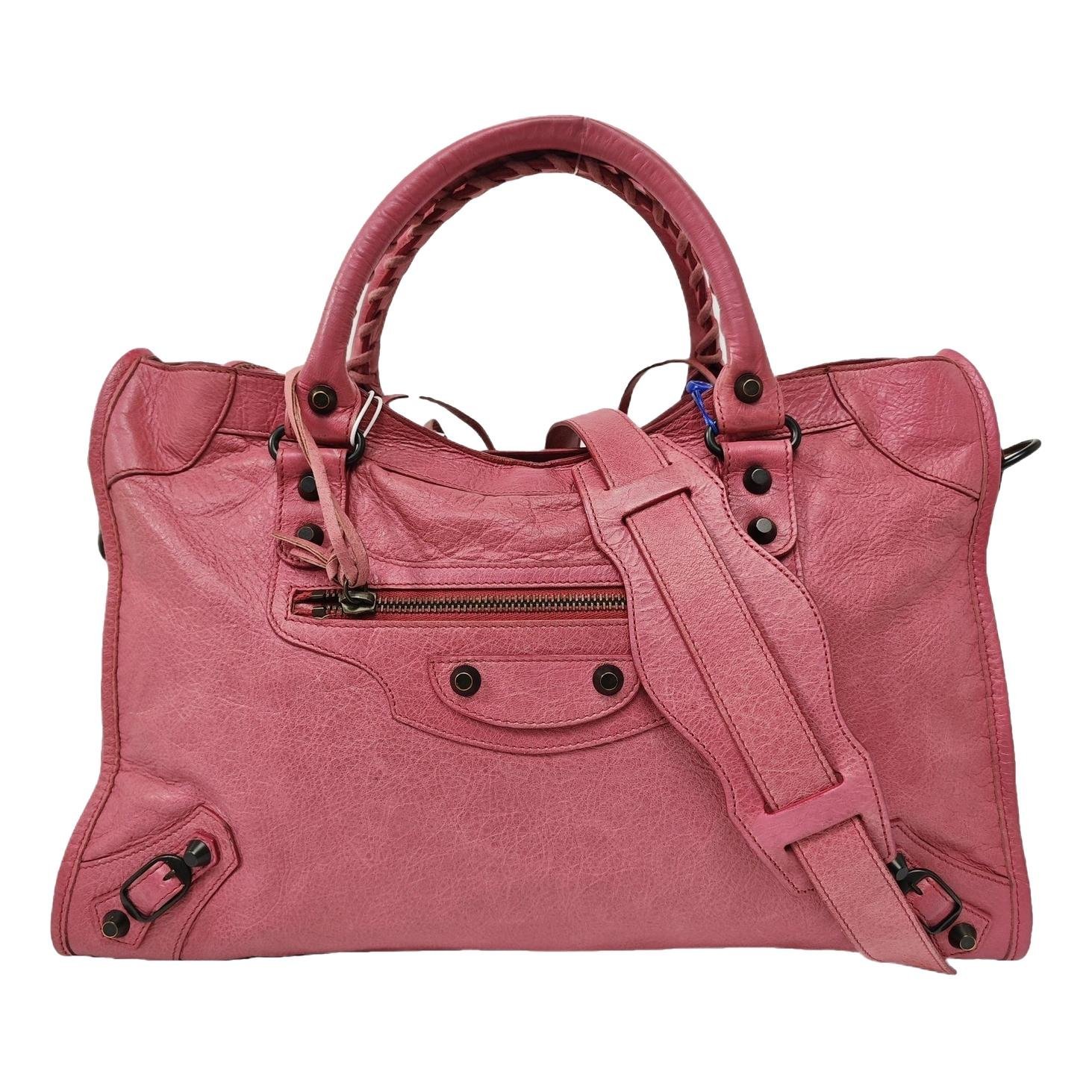 Leather handbag