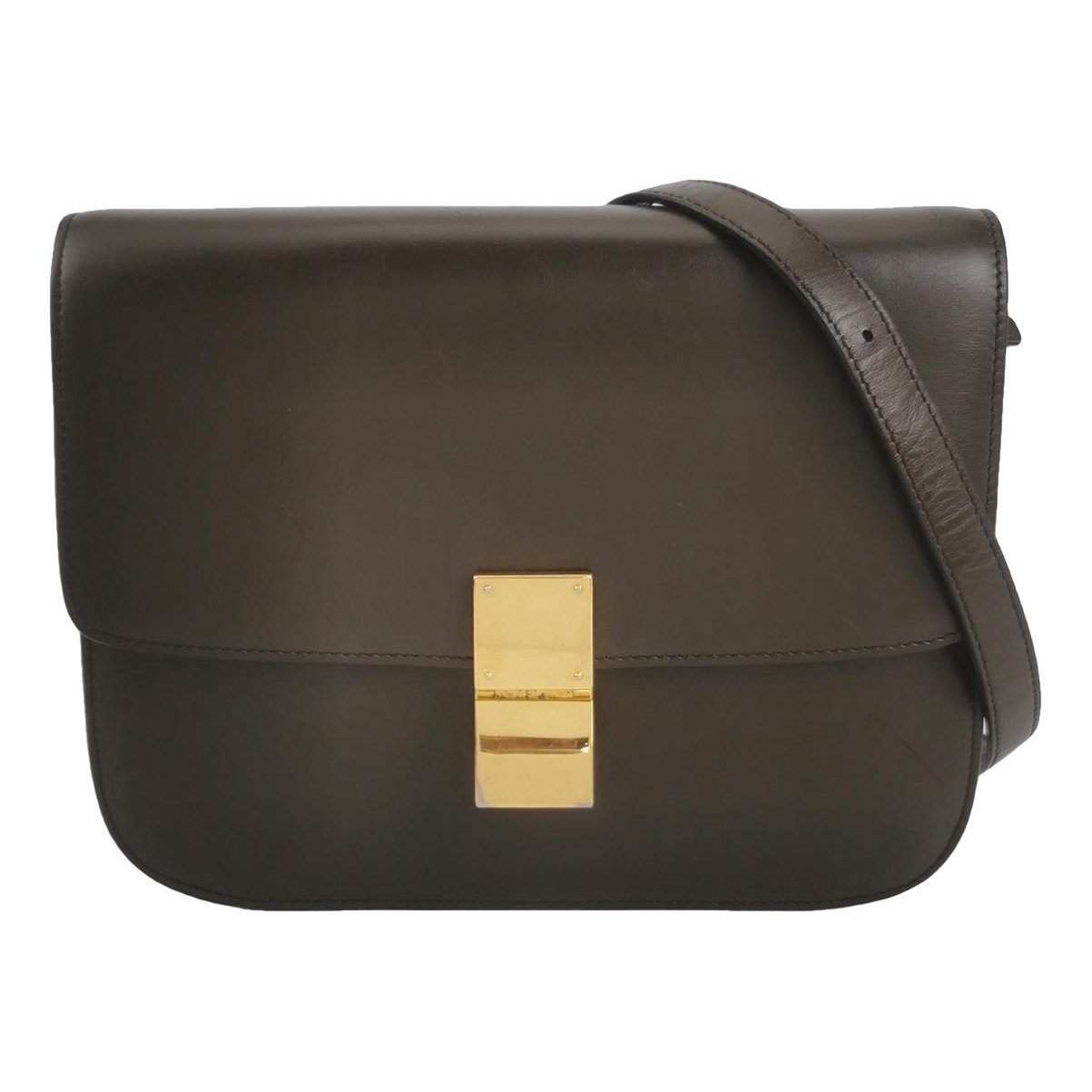 Classic leather handbag