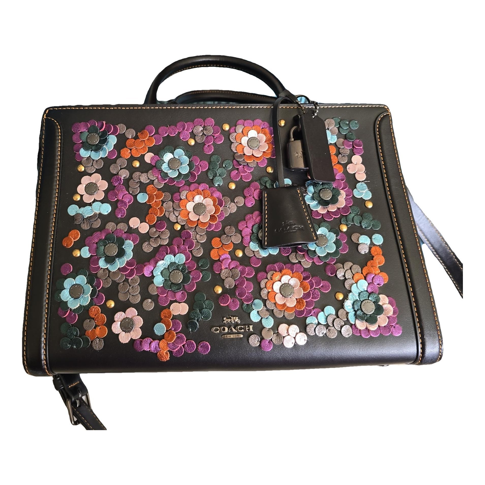 Leather handbag