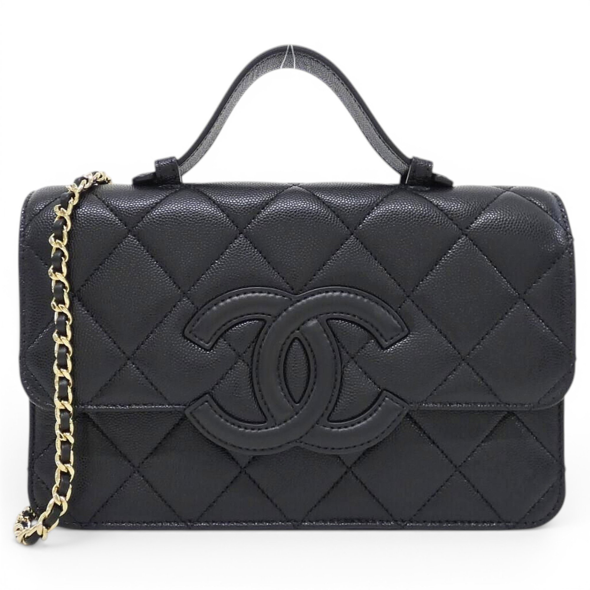Leather handbag