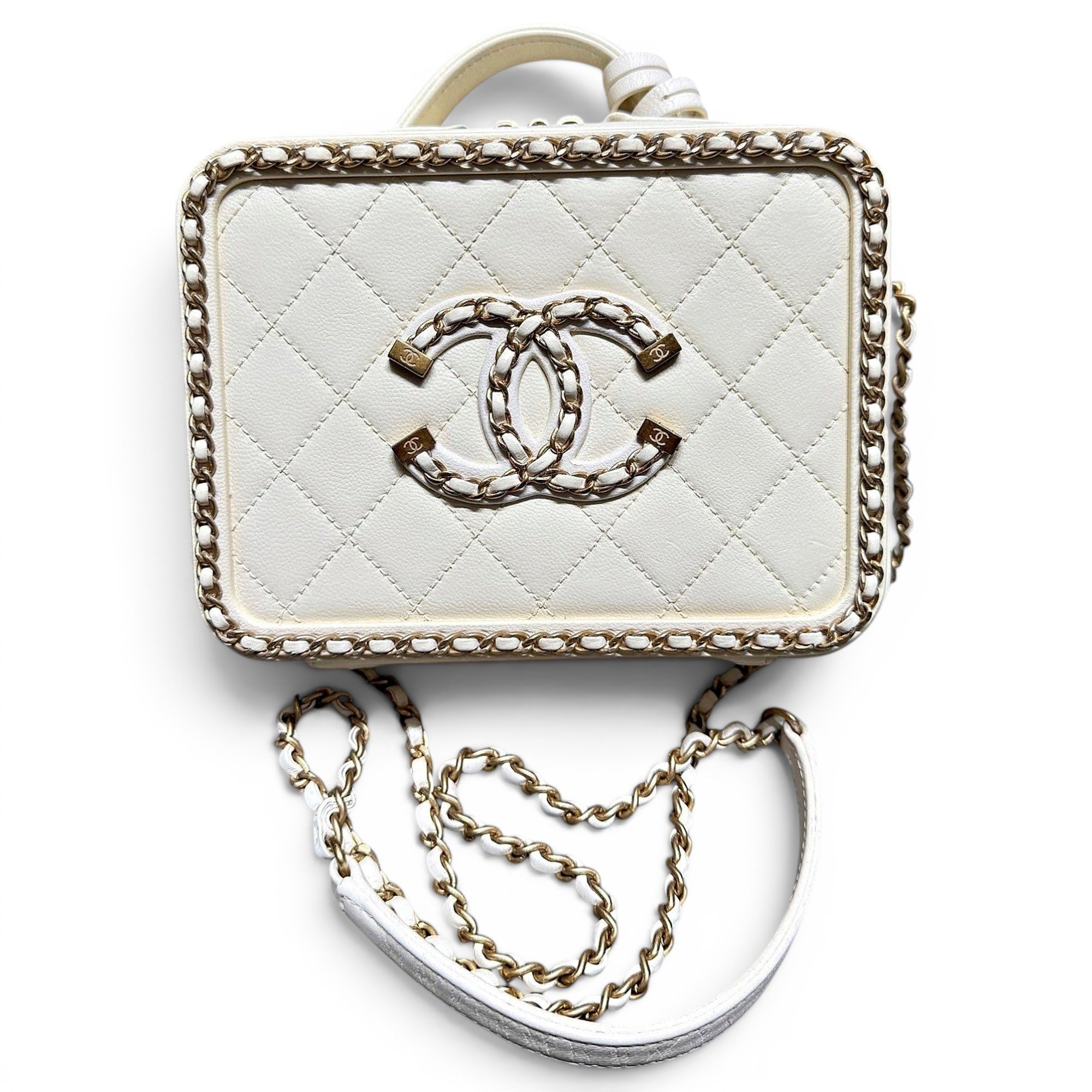 All About Chains leather bag