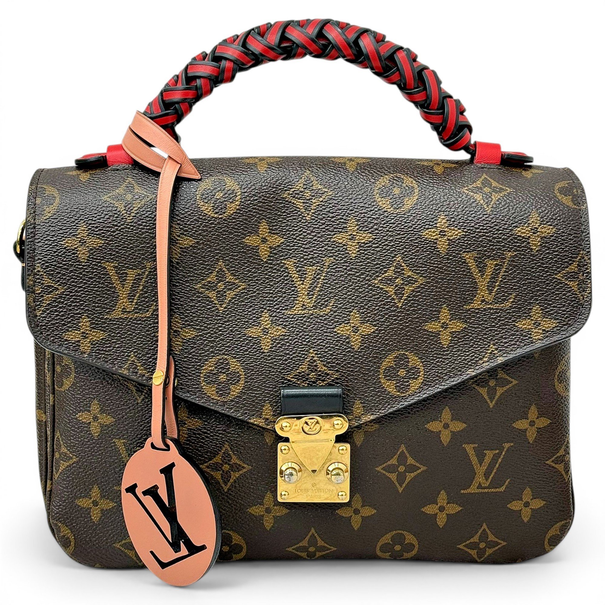 Metis leather handbag